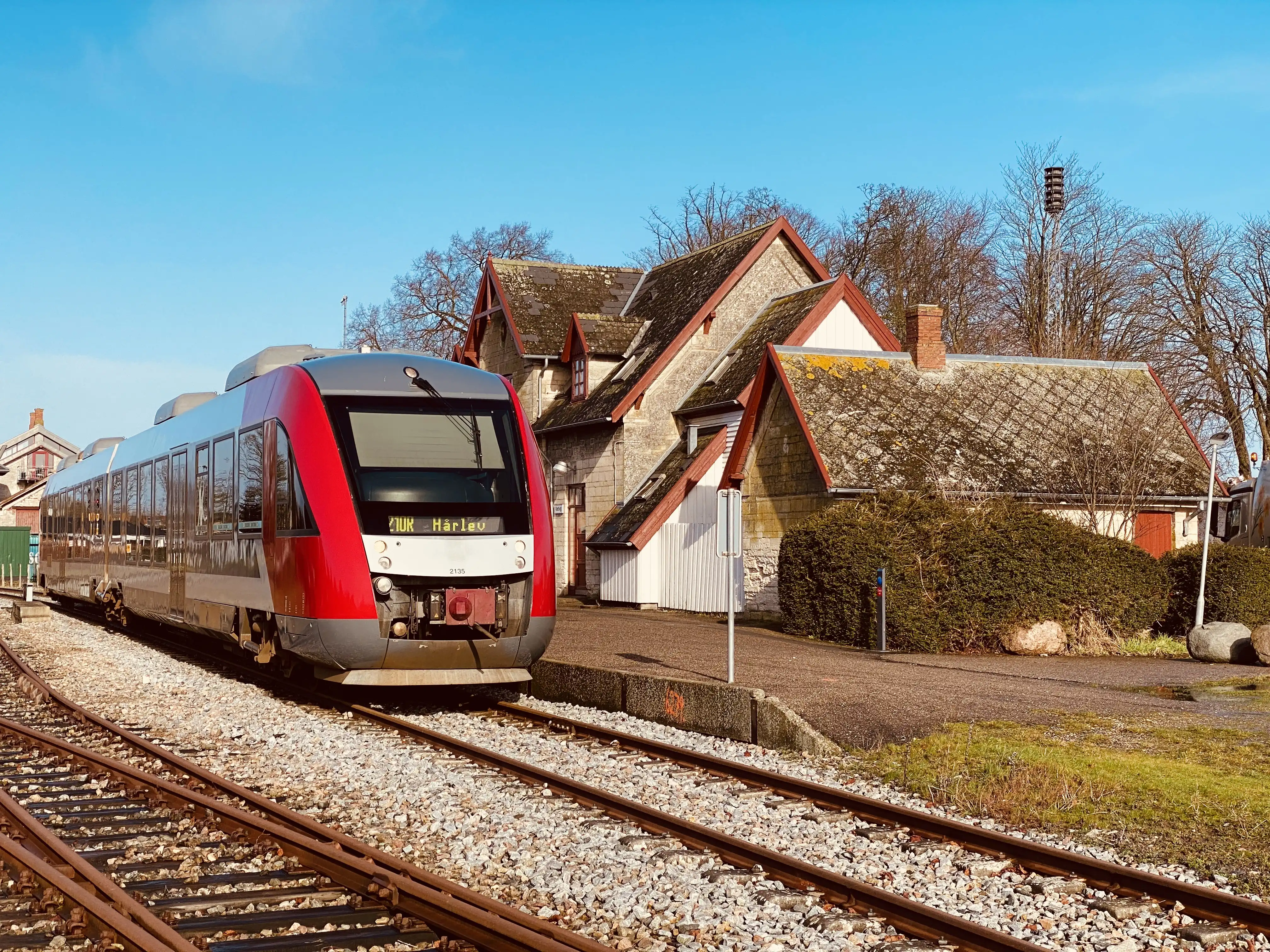 Billede af Rødvig Station.