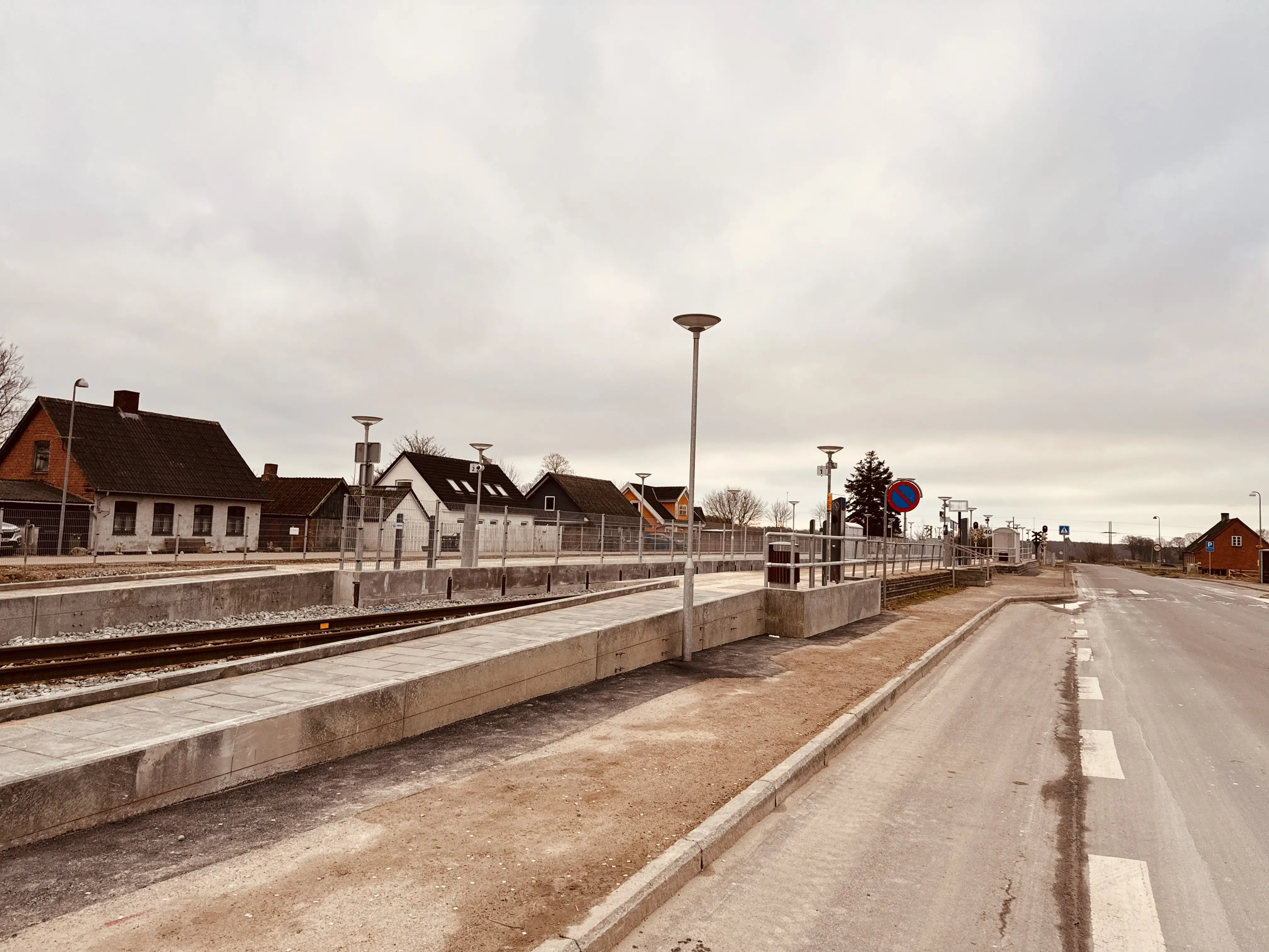 Billede af Faxe Syd Trinbræt.