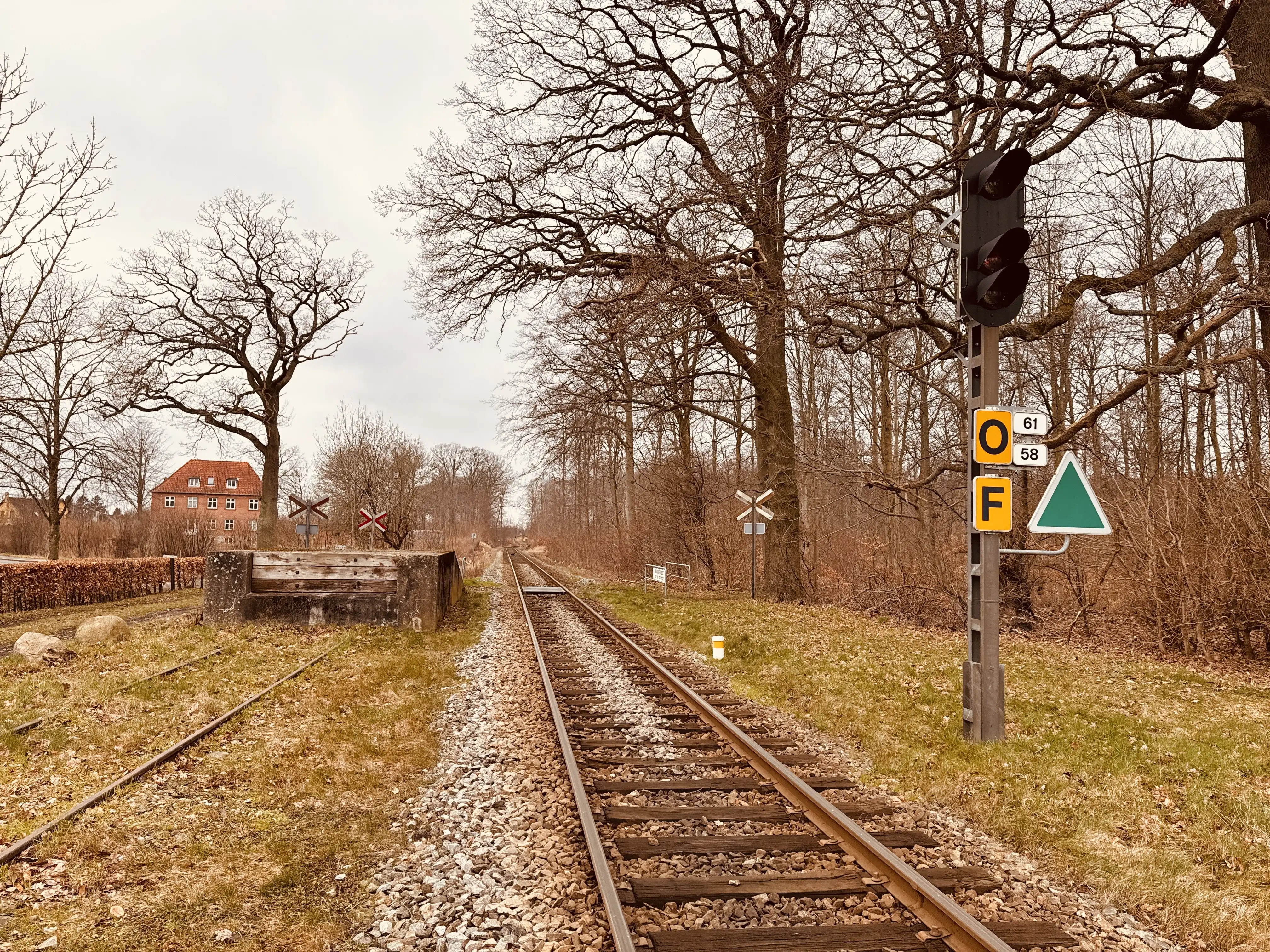 Billede af Dianalund Stations læsserampe. Billede af Dianalund Stations læsserampe.