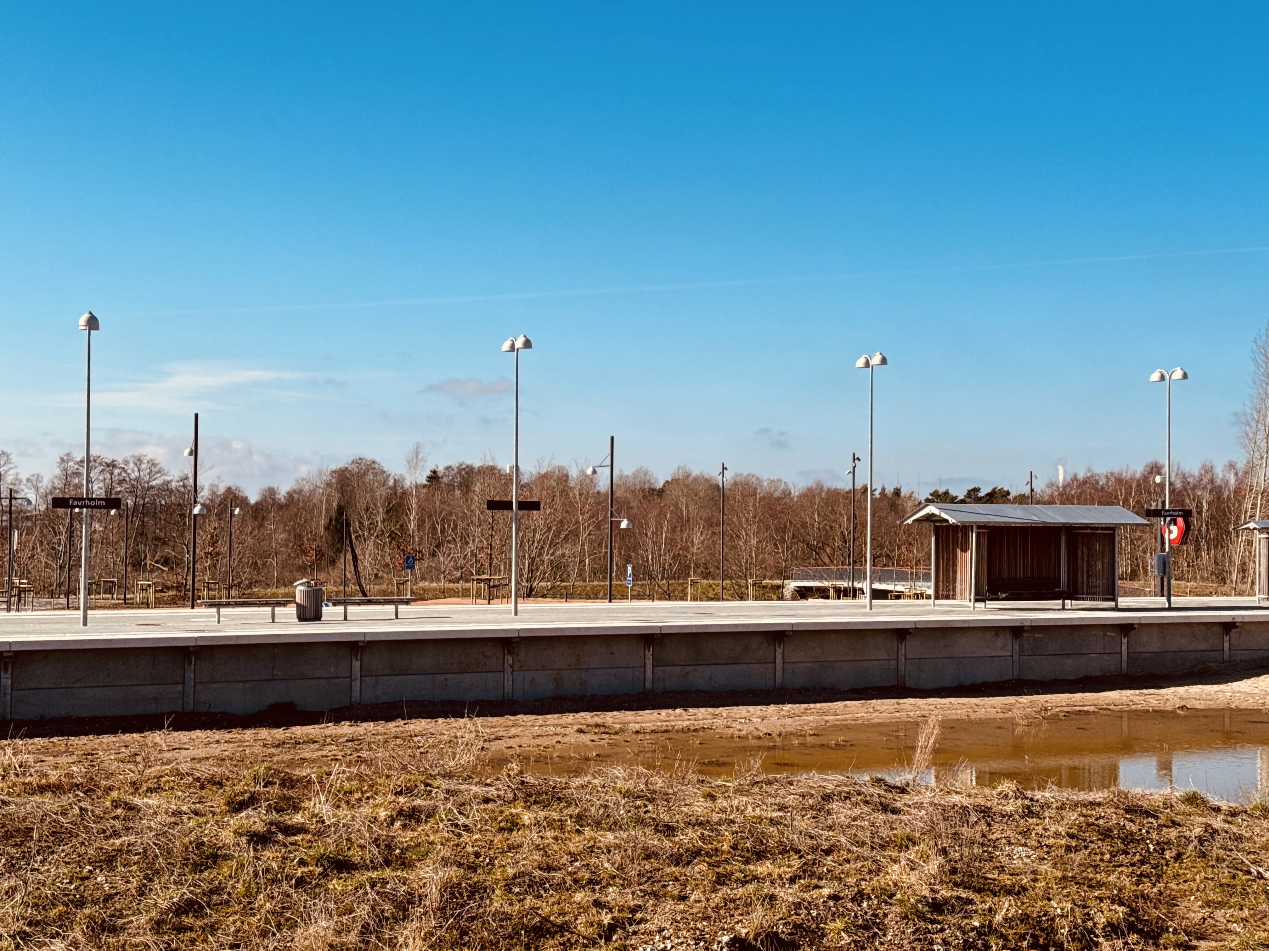 Billede af Favrholm Trinbræt.