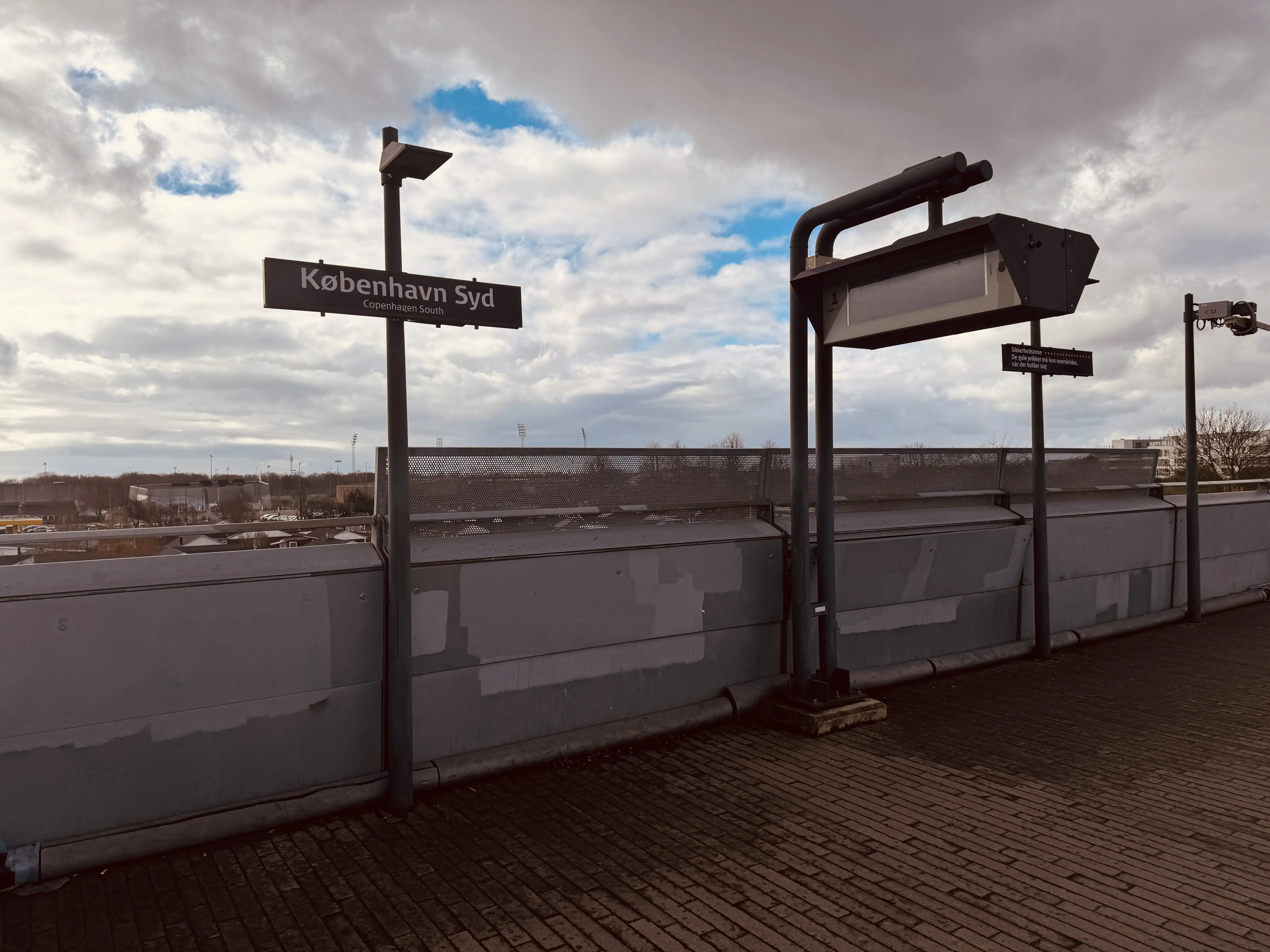 Billede af København Syd Trinbræt. Billede af København Syd Trinbræt.