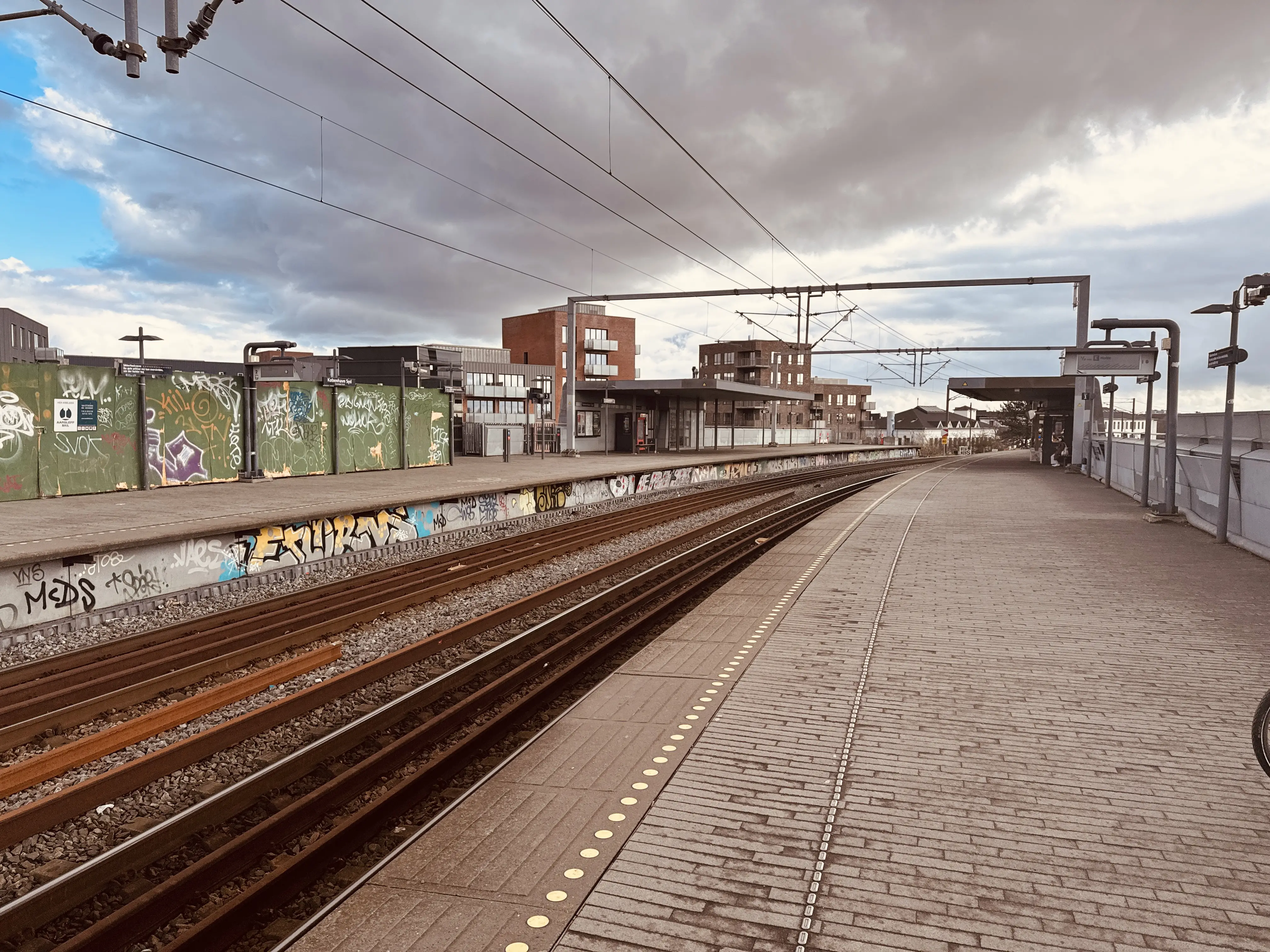 Billede af København Syd Trinbræt. Billede af København Syd Trinbræt.