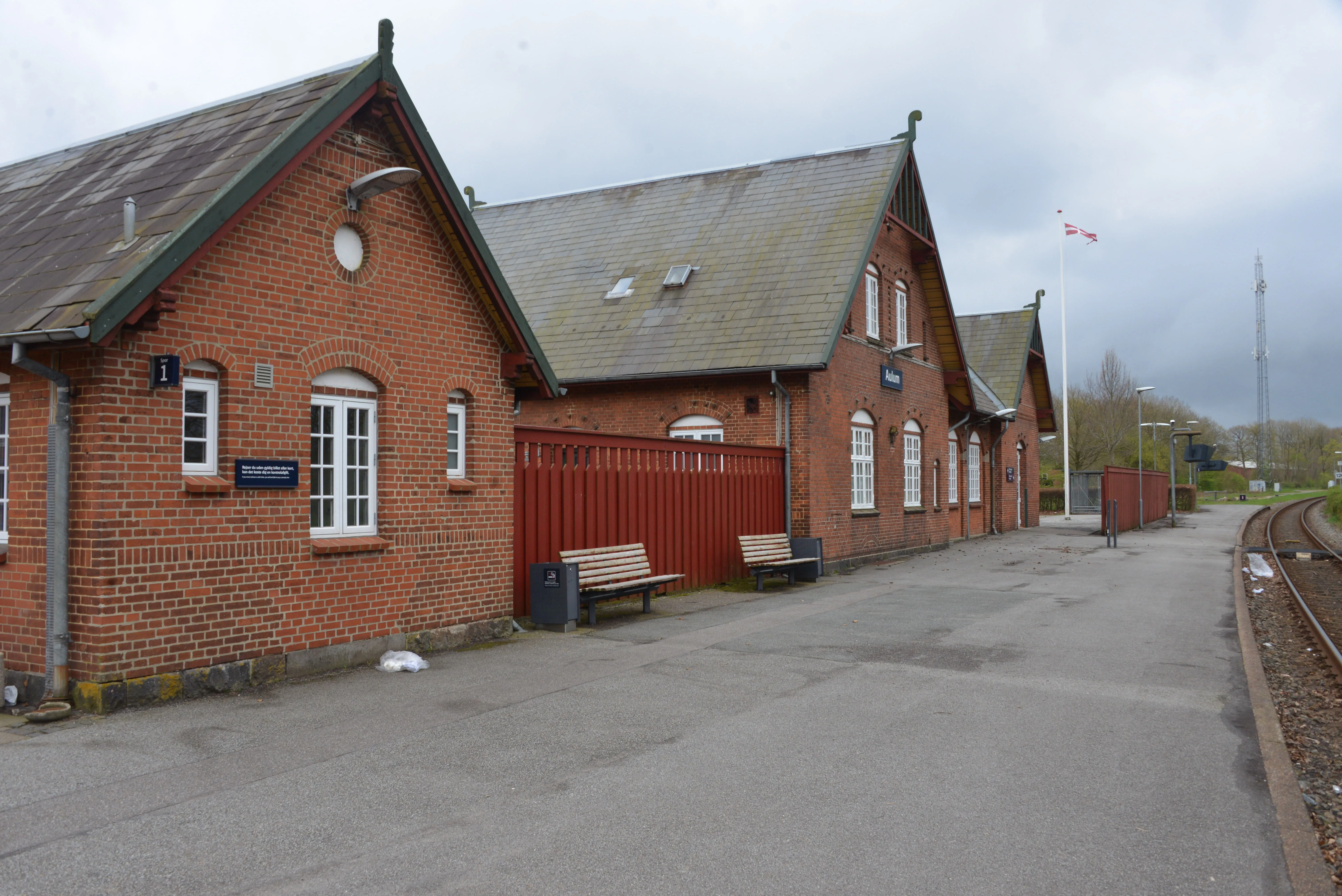 Billede af Aulum Trinbræt.