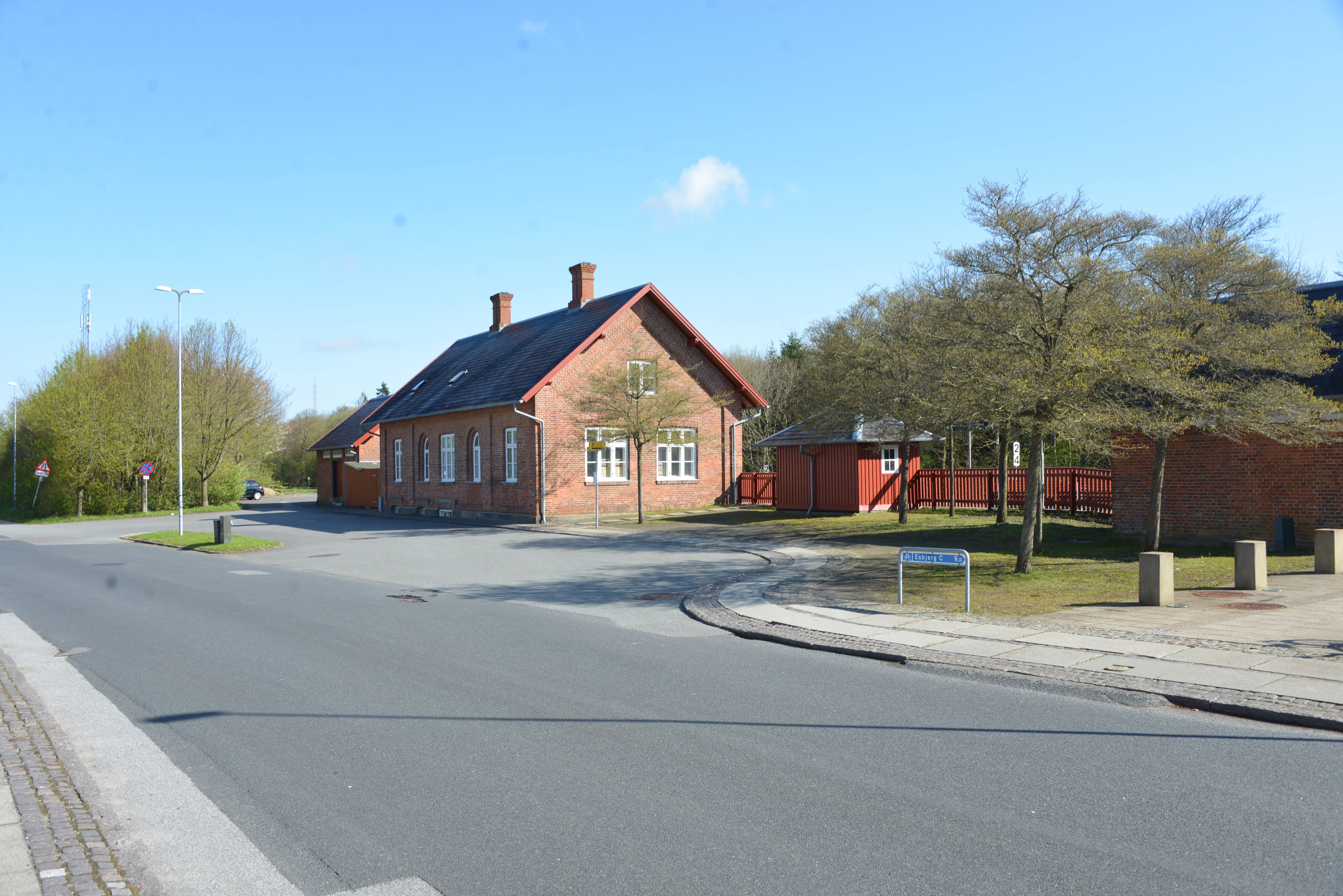 Billede af Guldager Station. Billede af Guldager Station.
