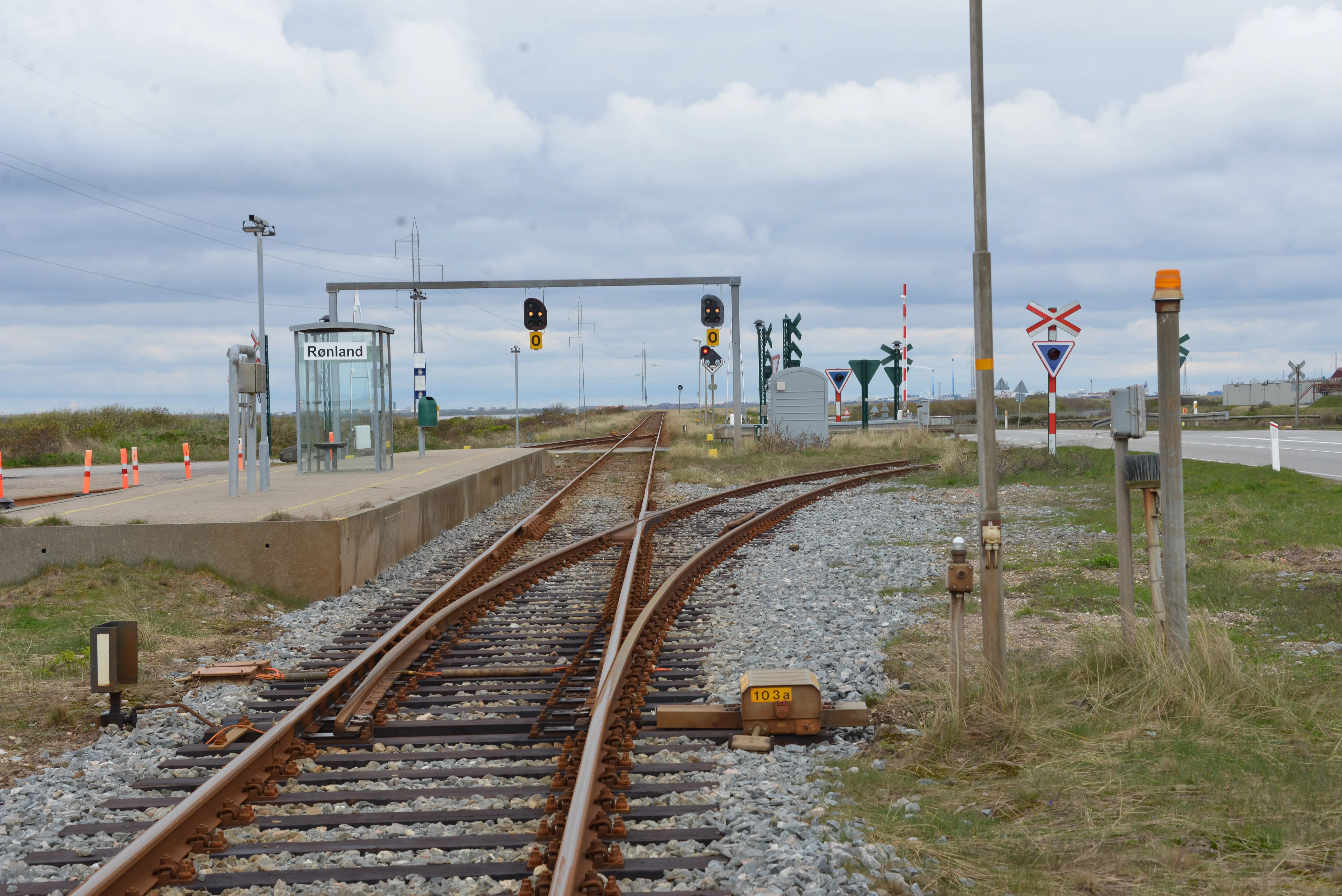 Billede af Rønland Trinbræt. Billede af Rønland Trinbræt.