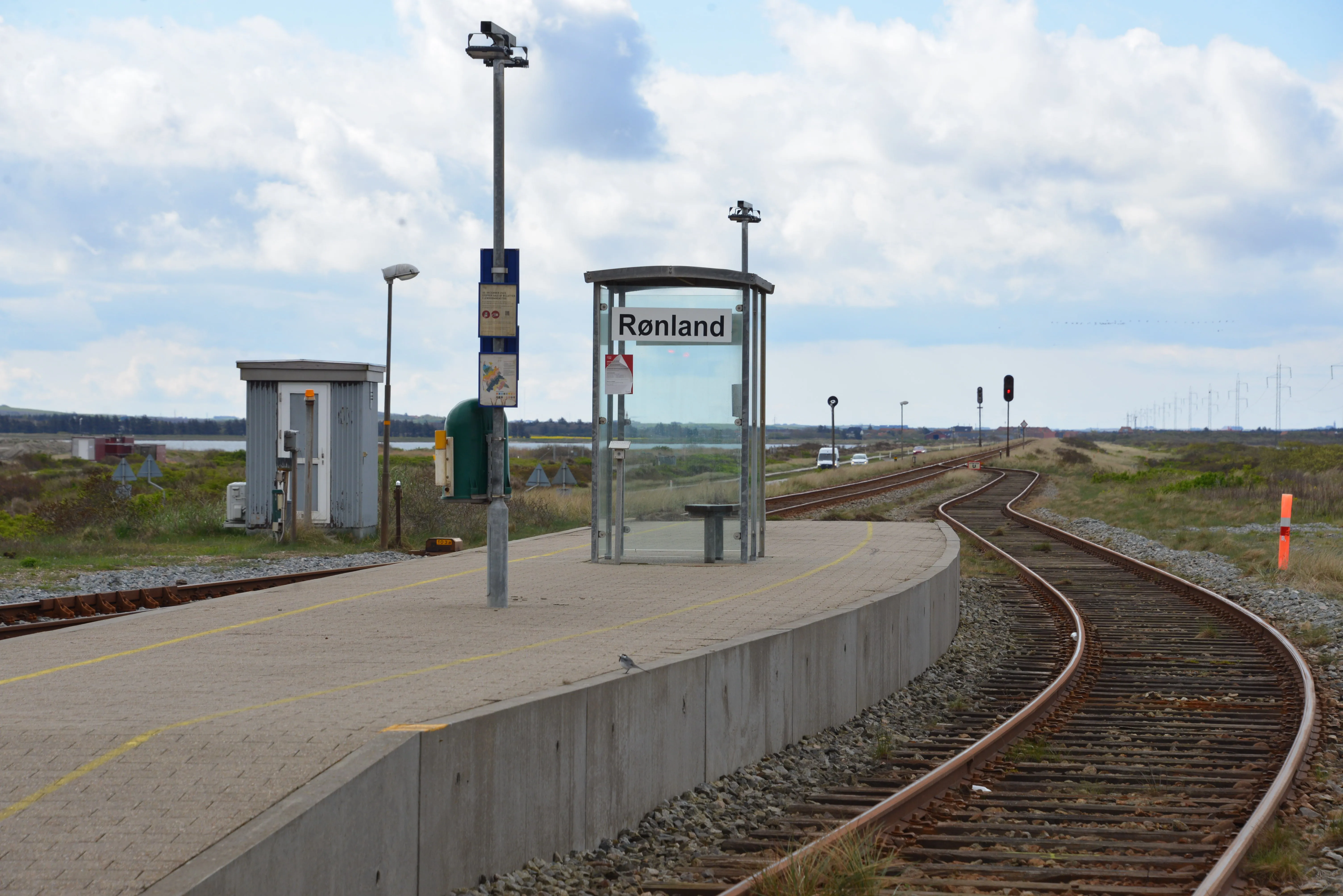 Billede af Rønland Trinbræt. Billede af Rønland Trinbræt.