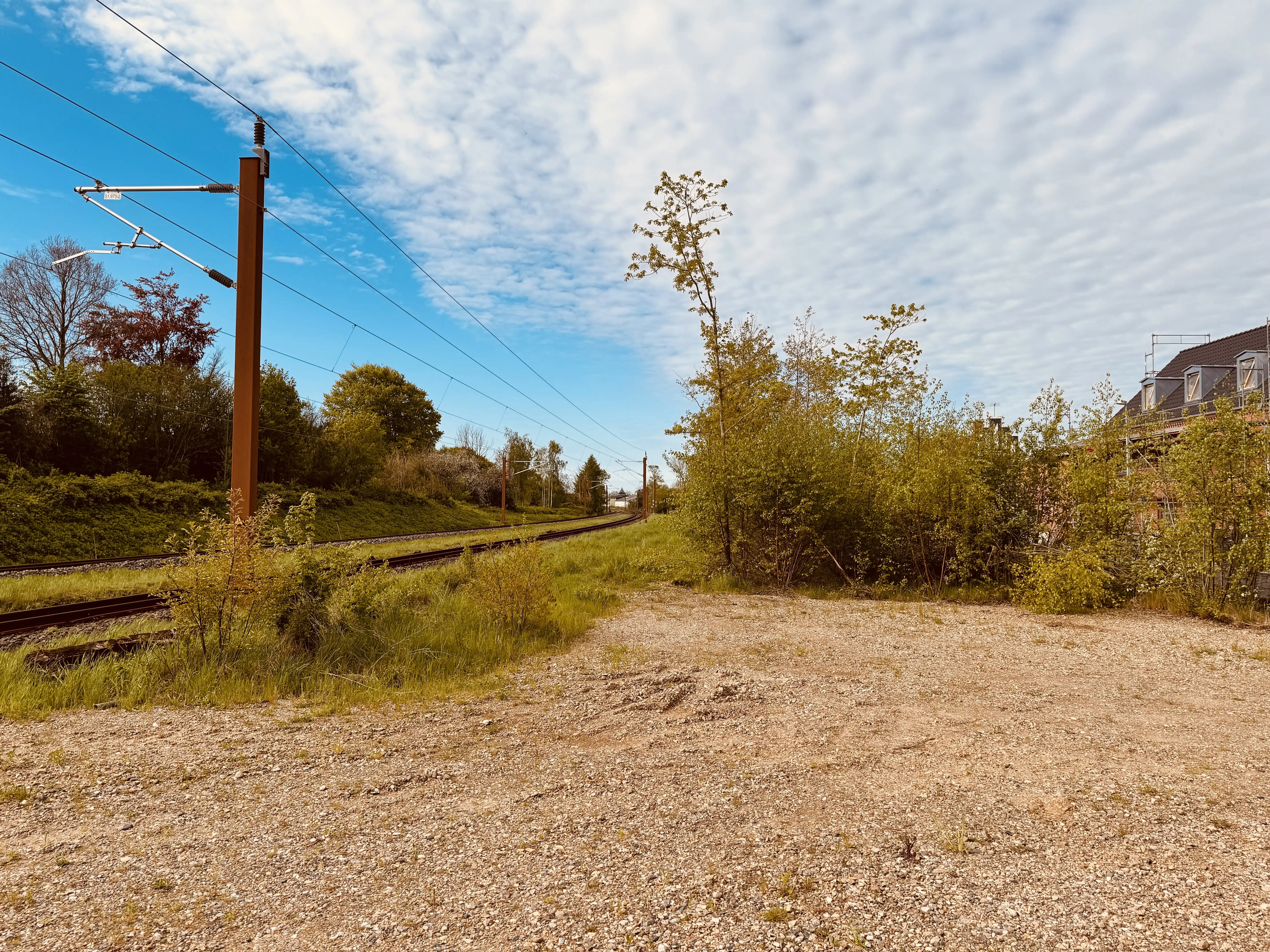 Billede af Hatting Holdeplads med sidespor - Holdeplads med sidespor er nedrevet, men Hatting Holdeplads med sidespor har ligget her.