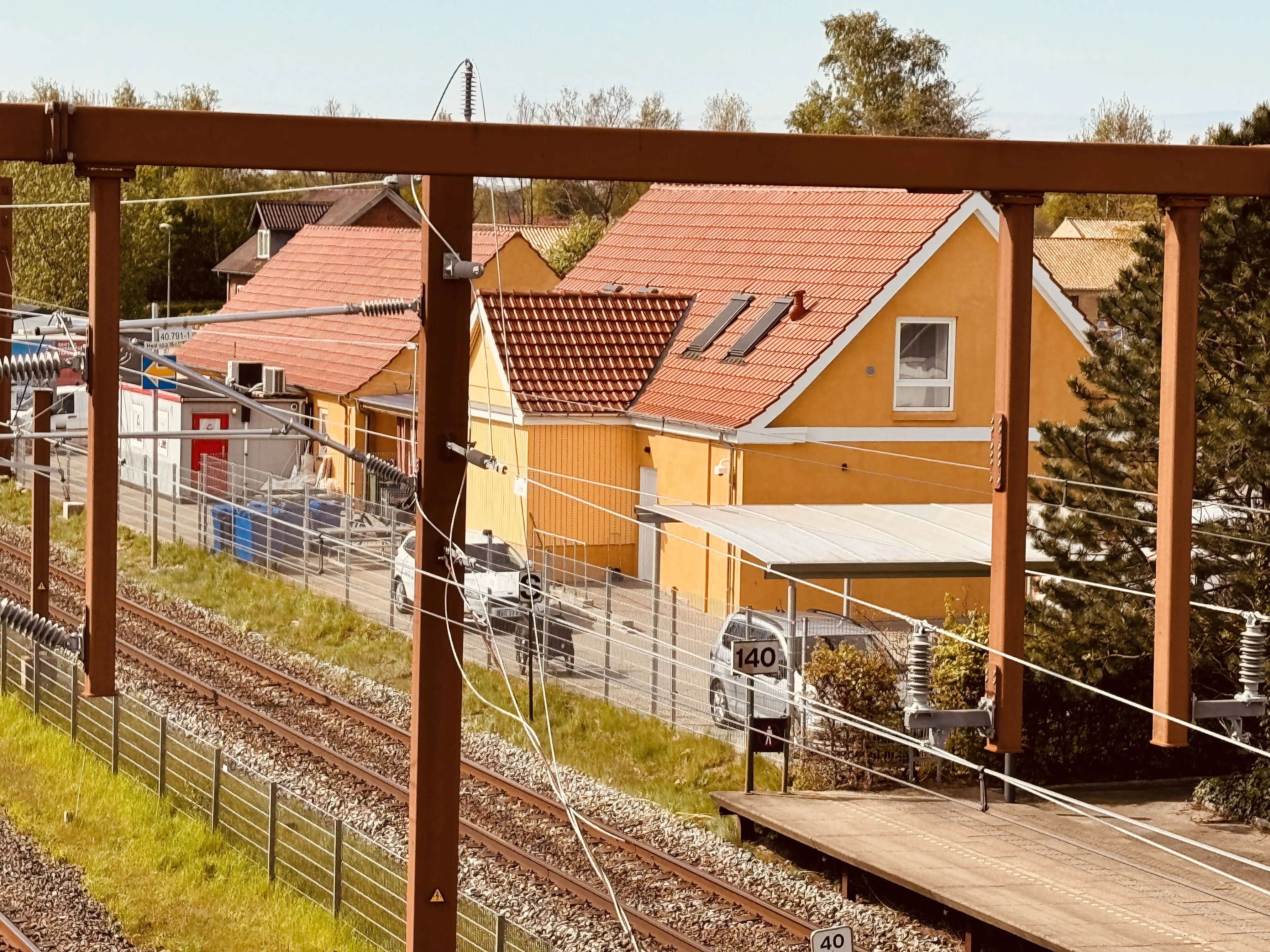 Billede af Hedensted Station.