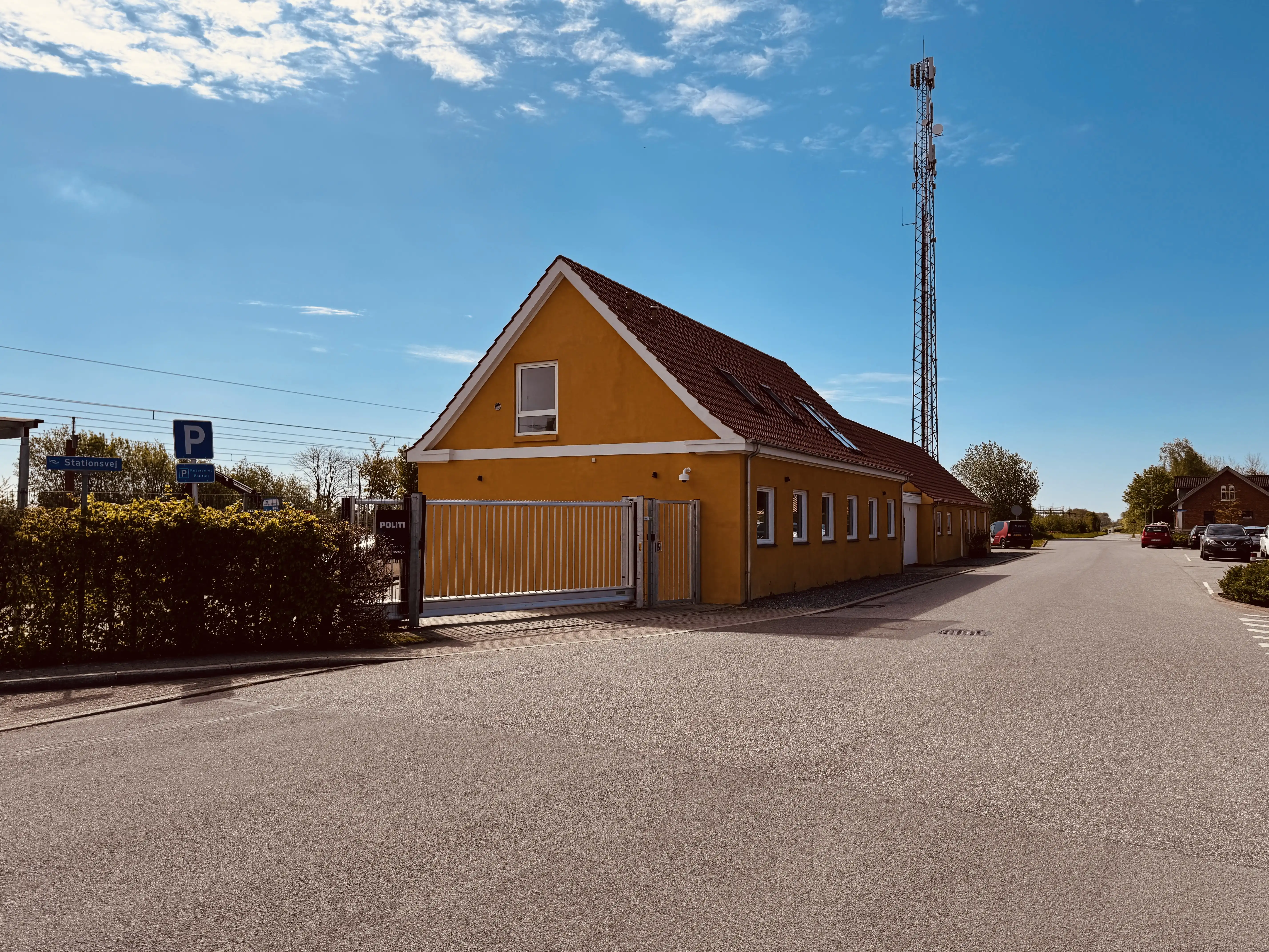 Billede af Hedensted Station.