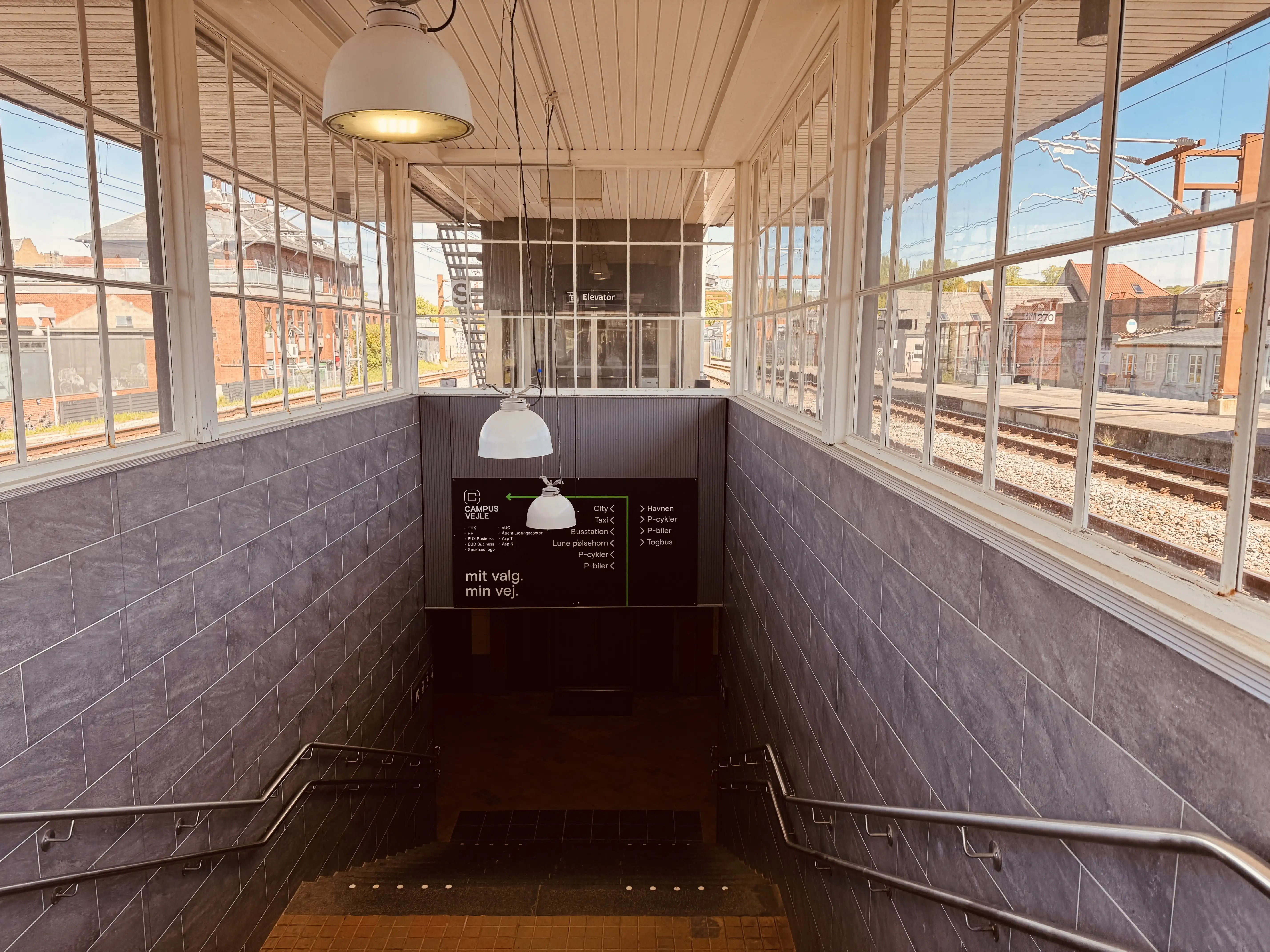 Billede af Vejle Station.