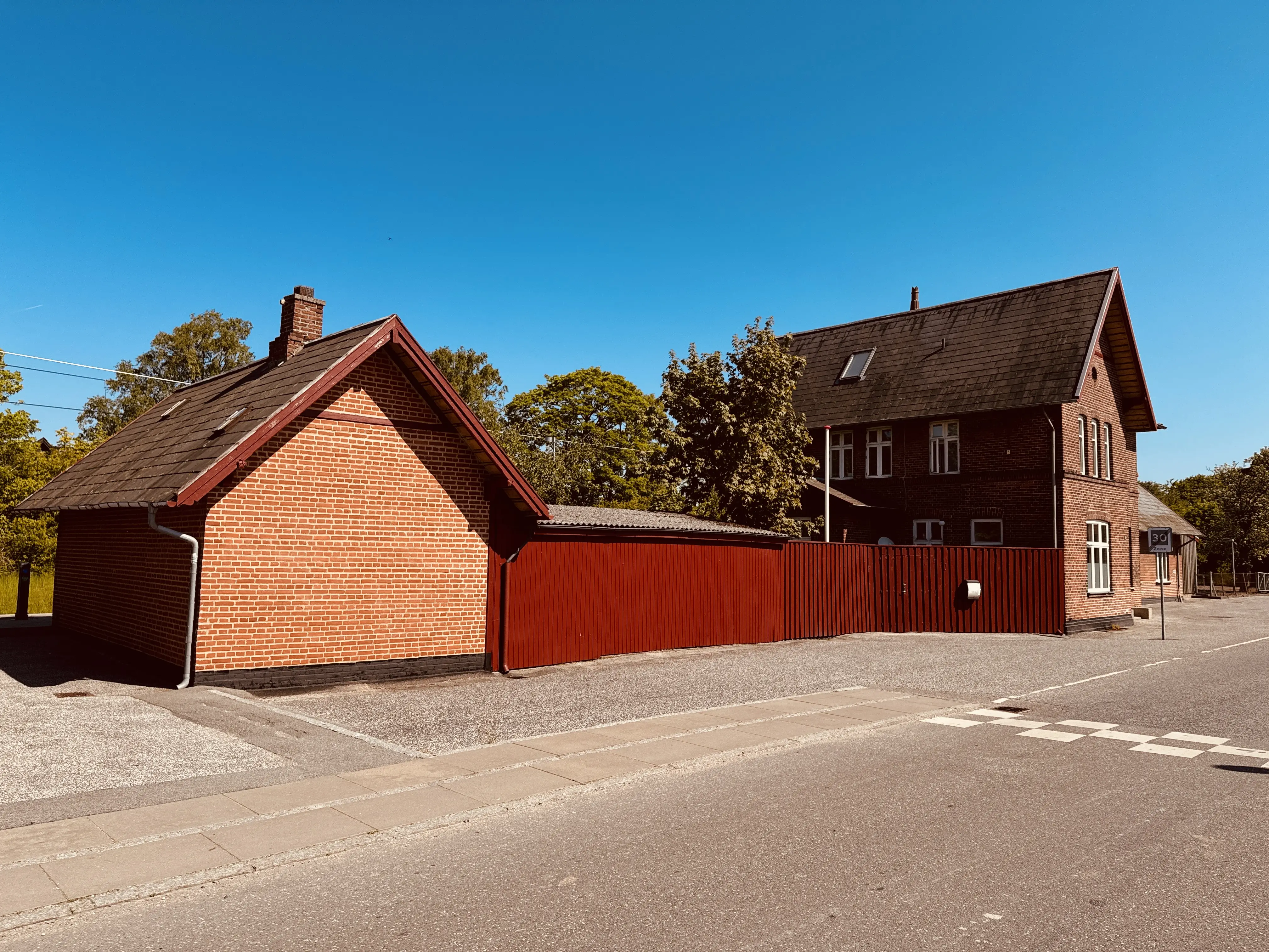 Billede af Mørke Station.