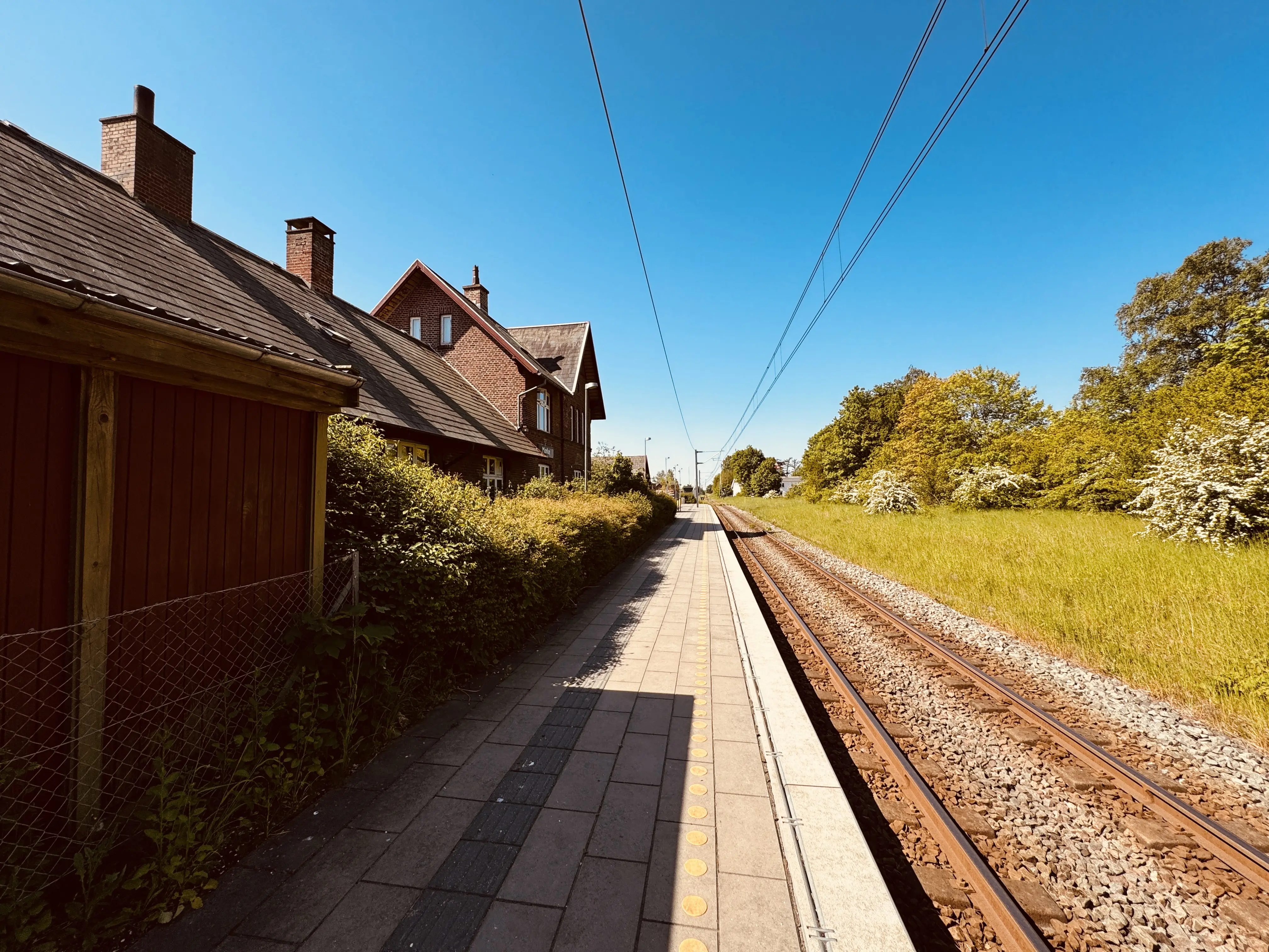 Billede af Mørke Station.