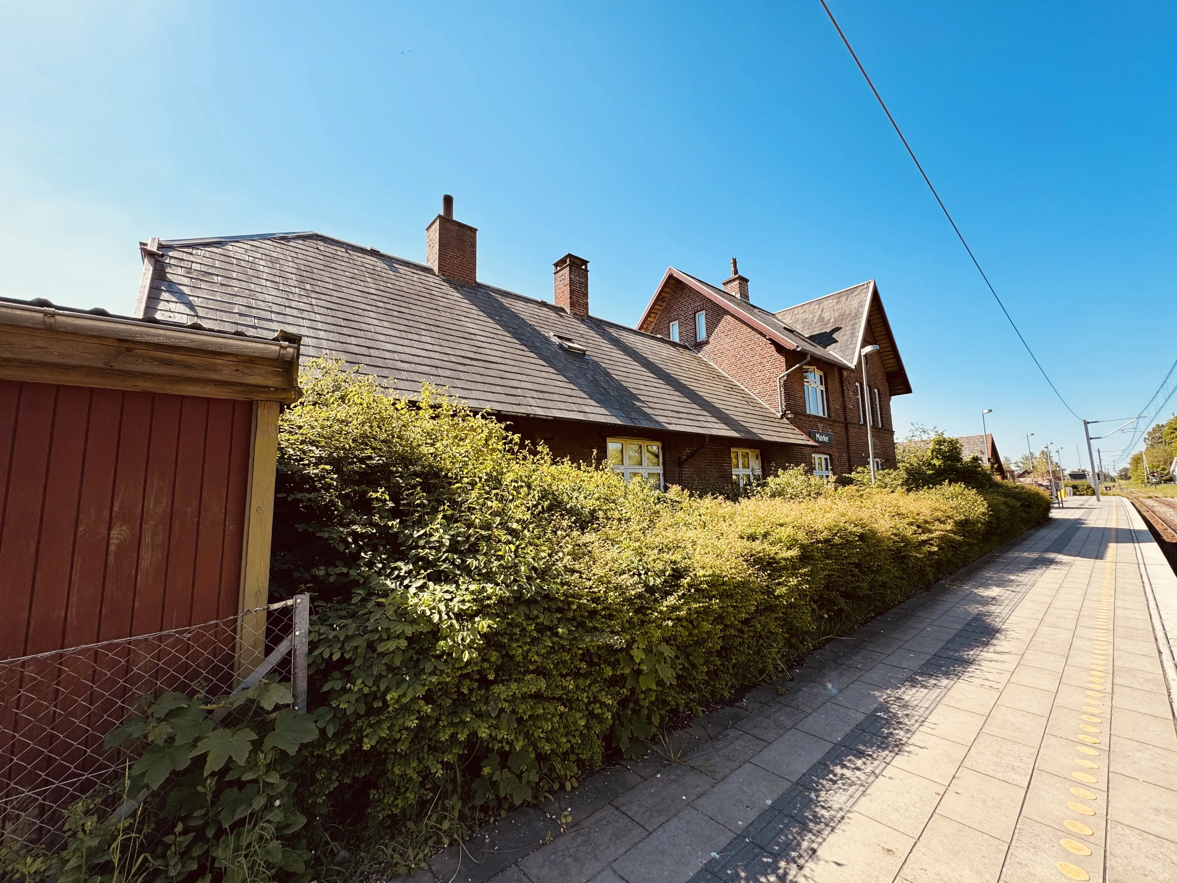 Billede af Mørke Station.