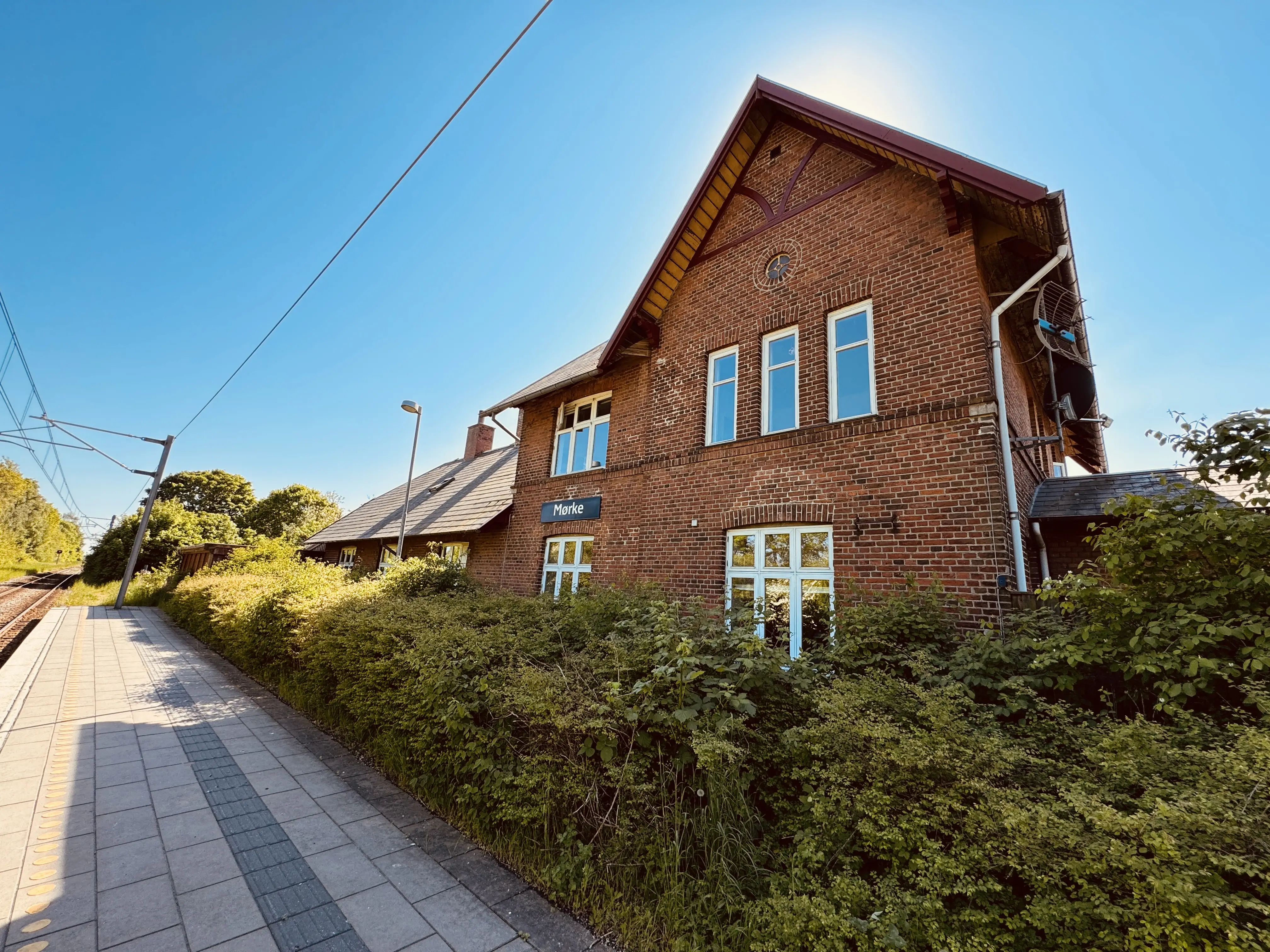 Billede af Mørke Station.