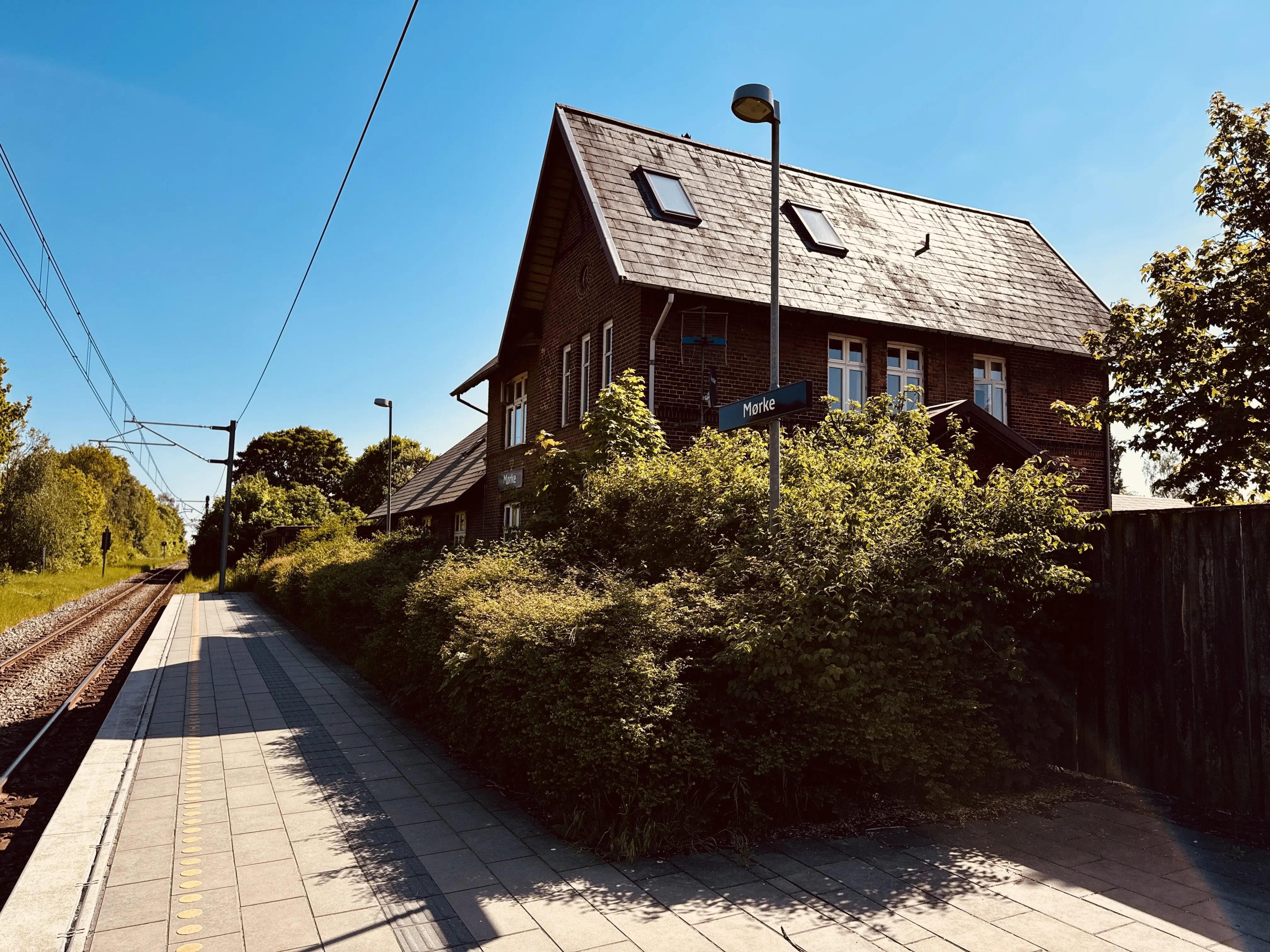 Billede af Mørke Station.