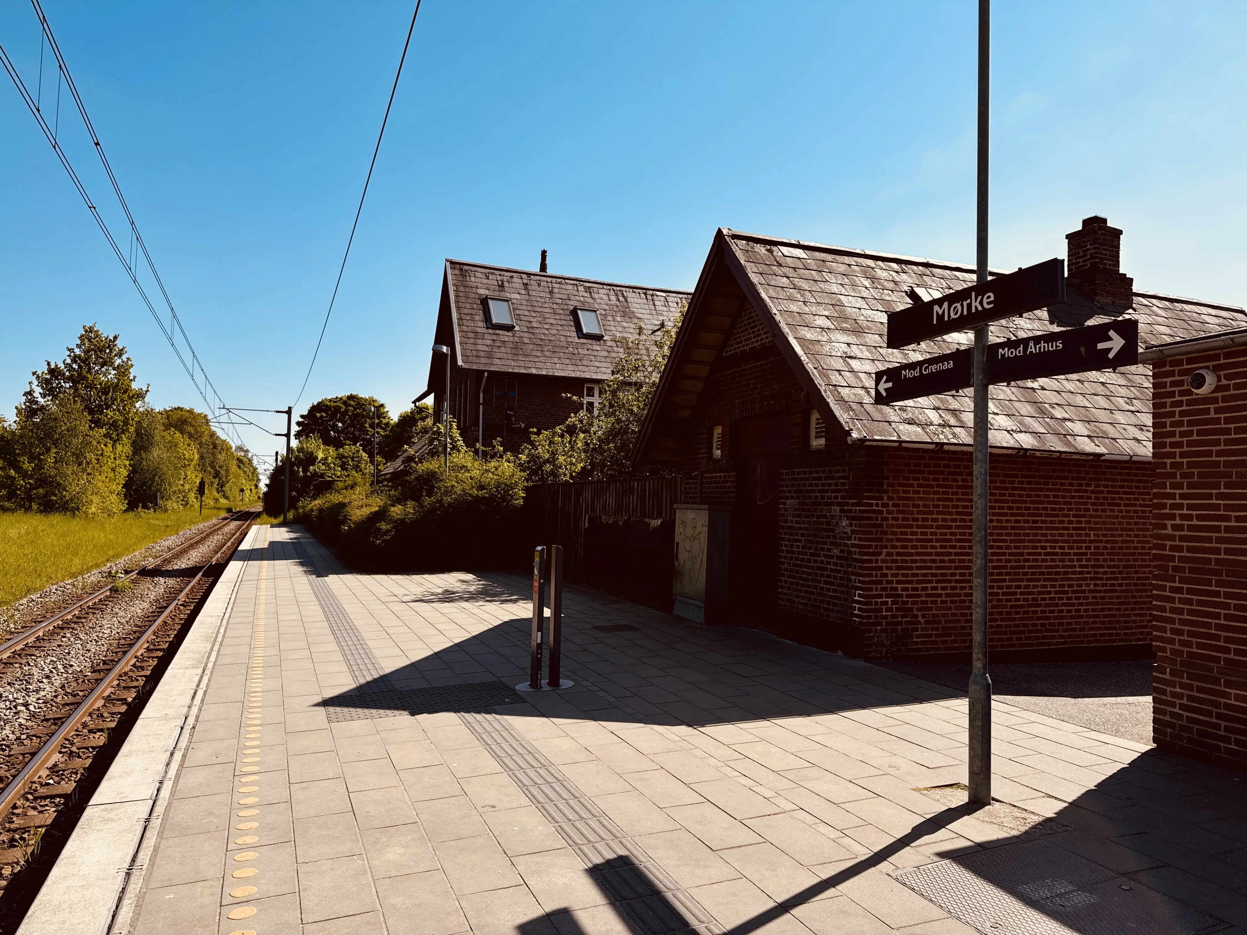 Billede af Mørke Station.