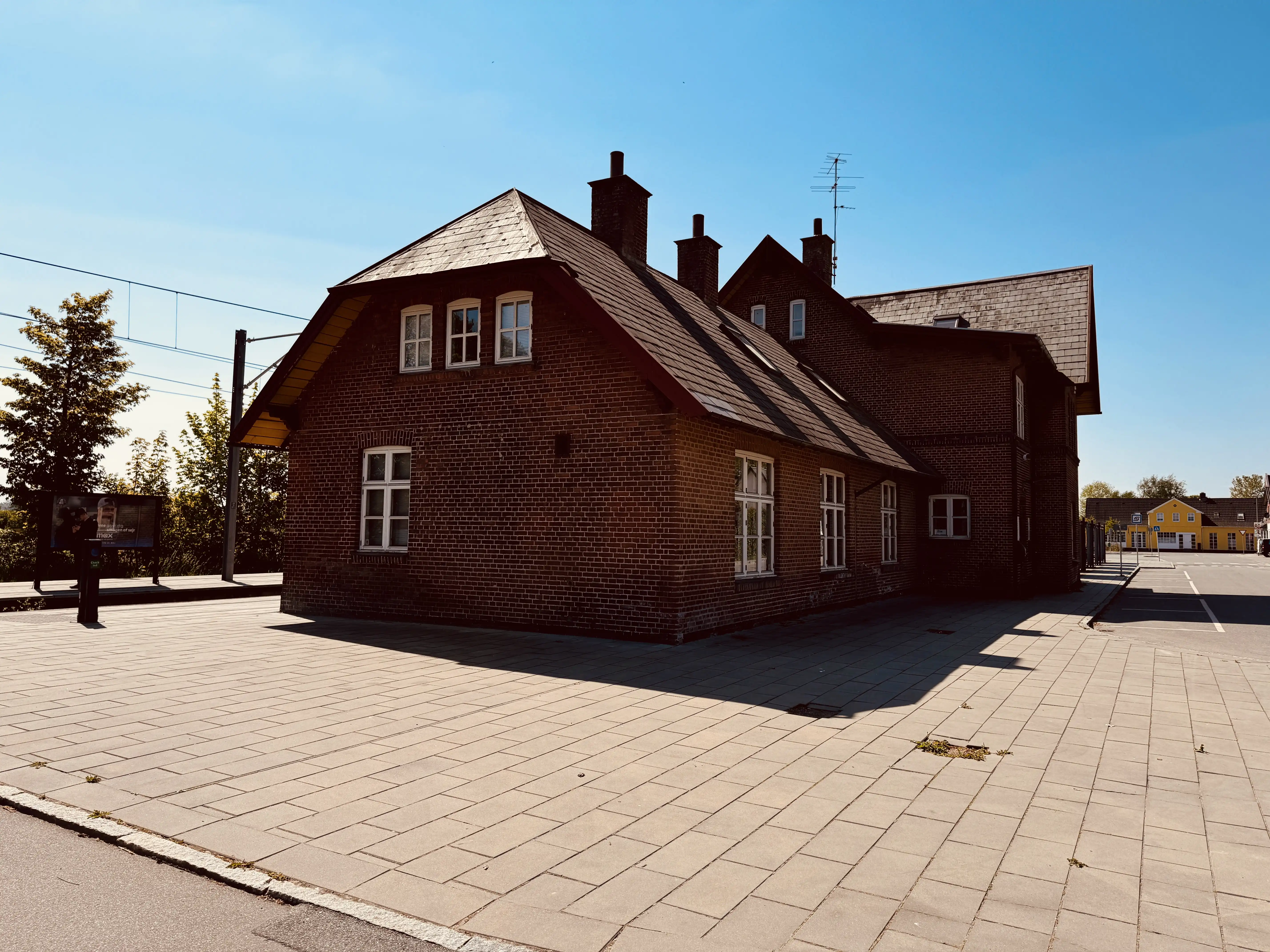 Billede af Hornslet Station.