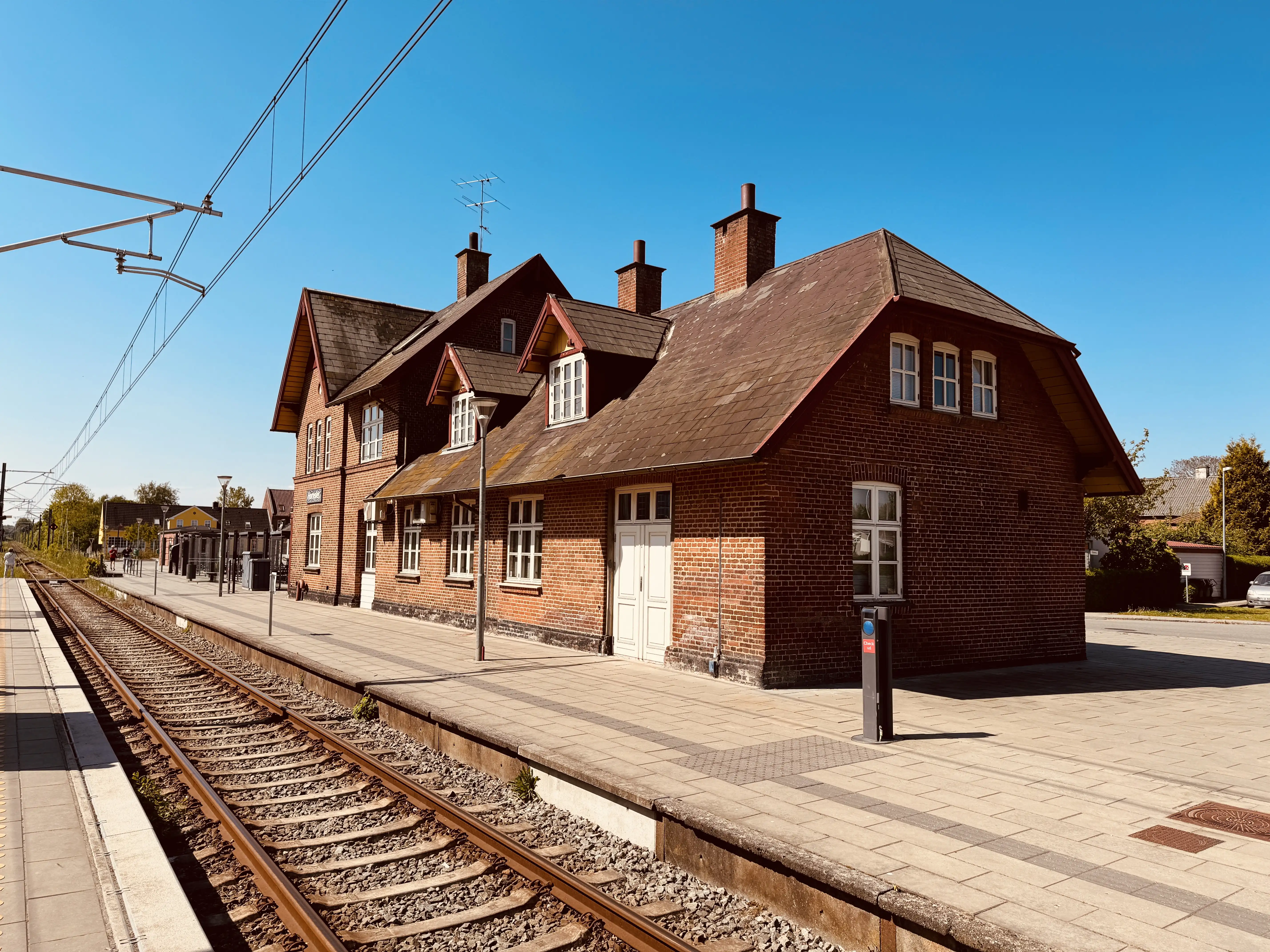 Billede af Hornslet Letbanestation. Billede af Hornslet Letbanestation.