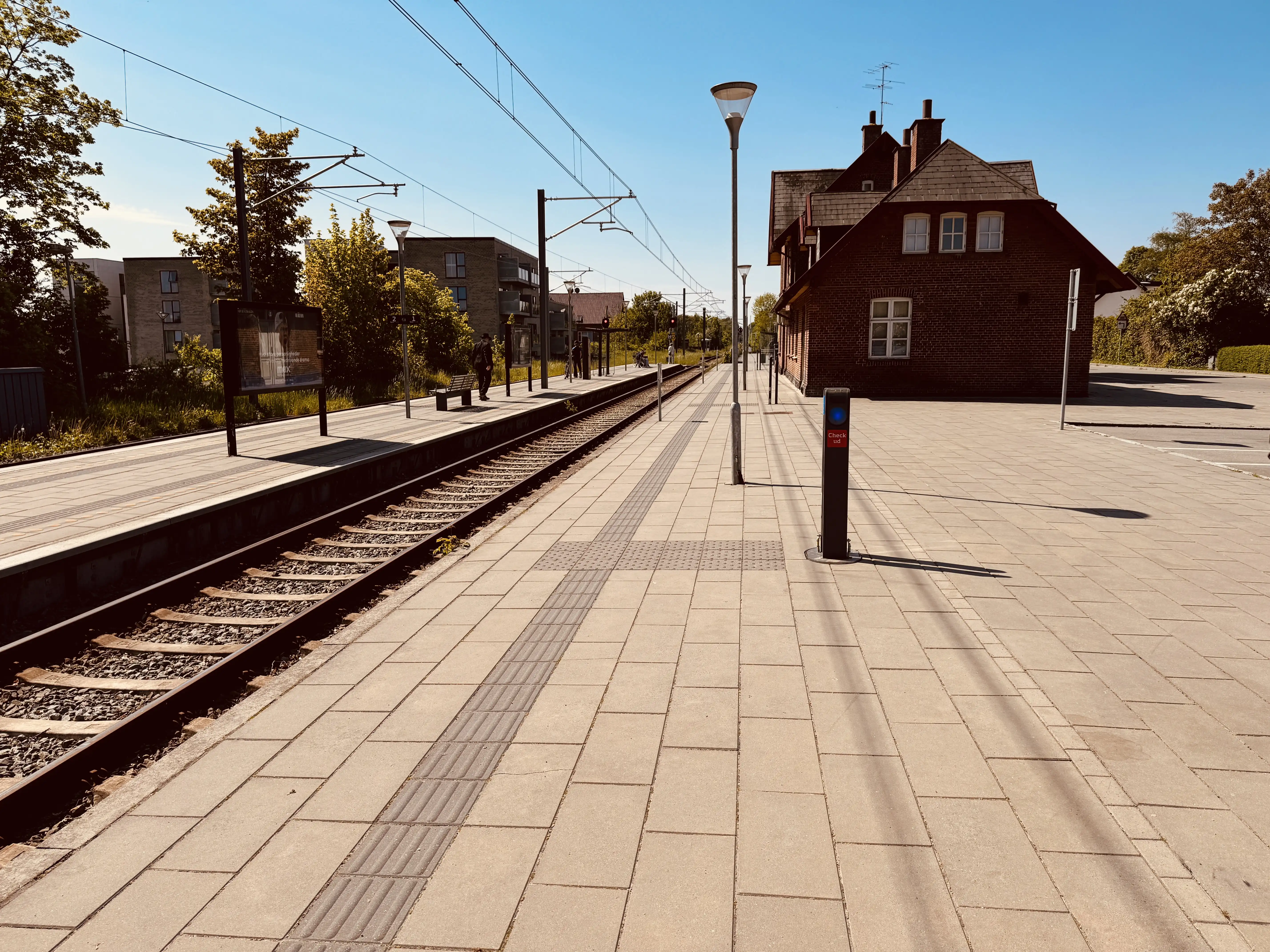 Billede af Hornslet Letbanestation. Billede af Hornslet Letbanestation.