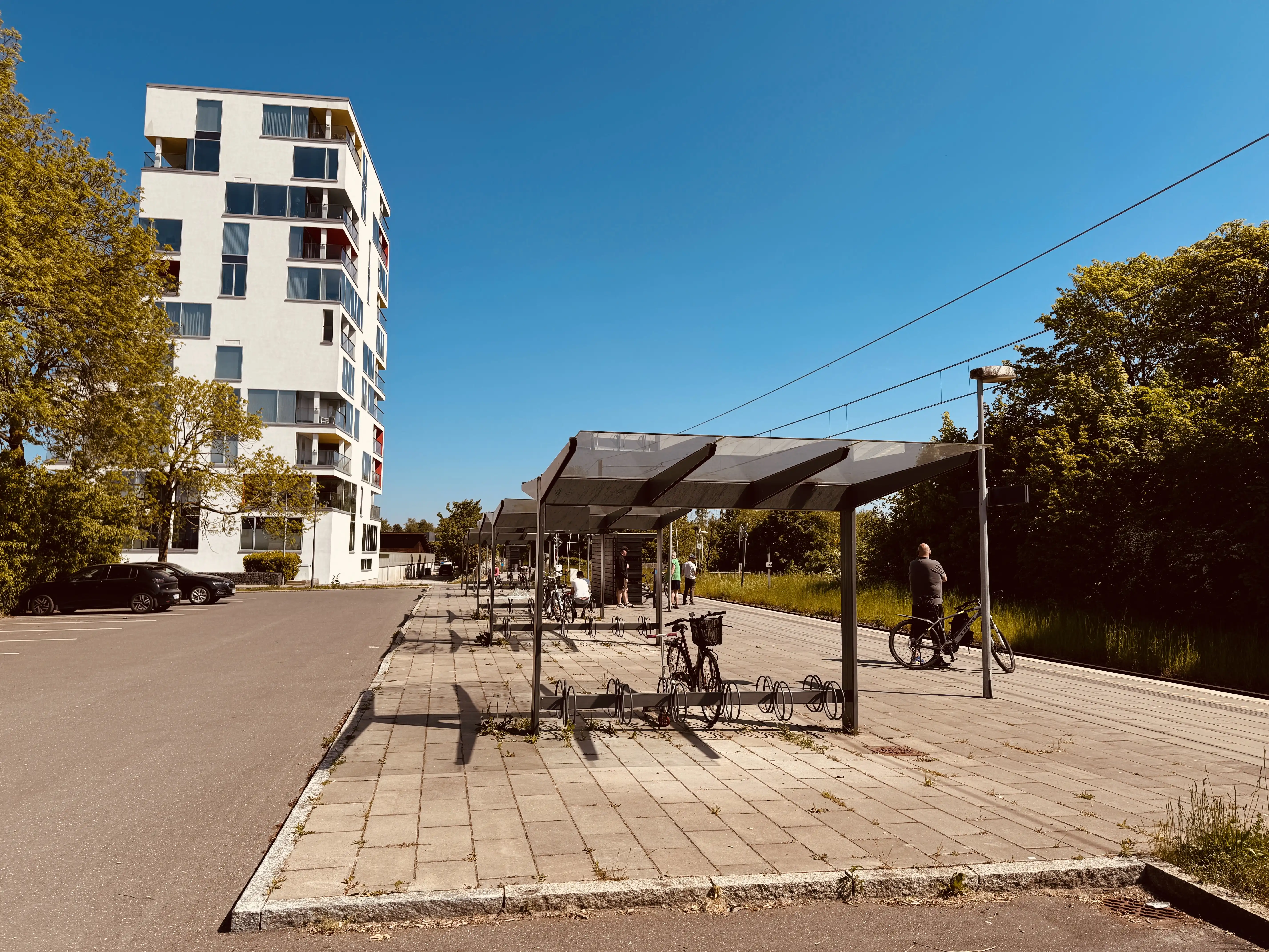 Billede af Løgten Sidespor - Sidespor er nedrevet, men Løgten Sidespor har ligget her.