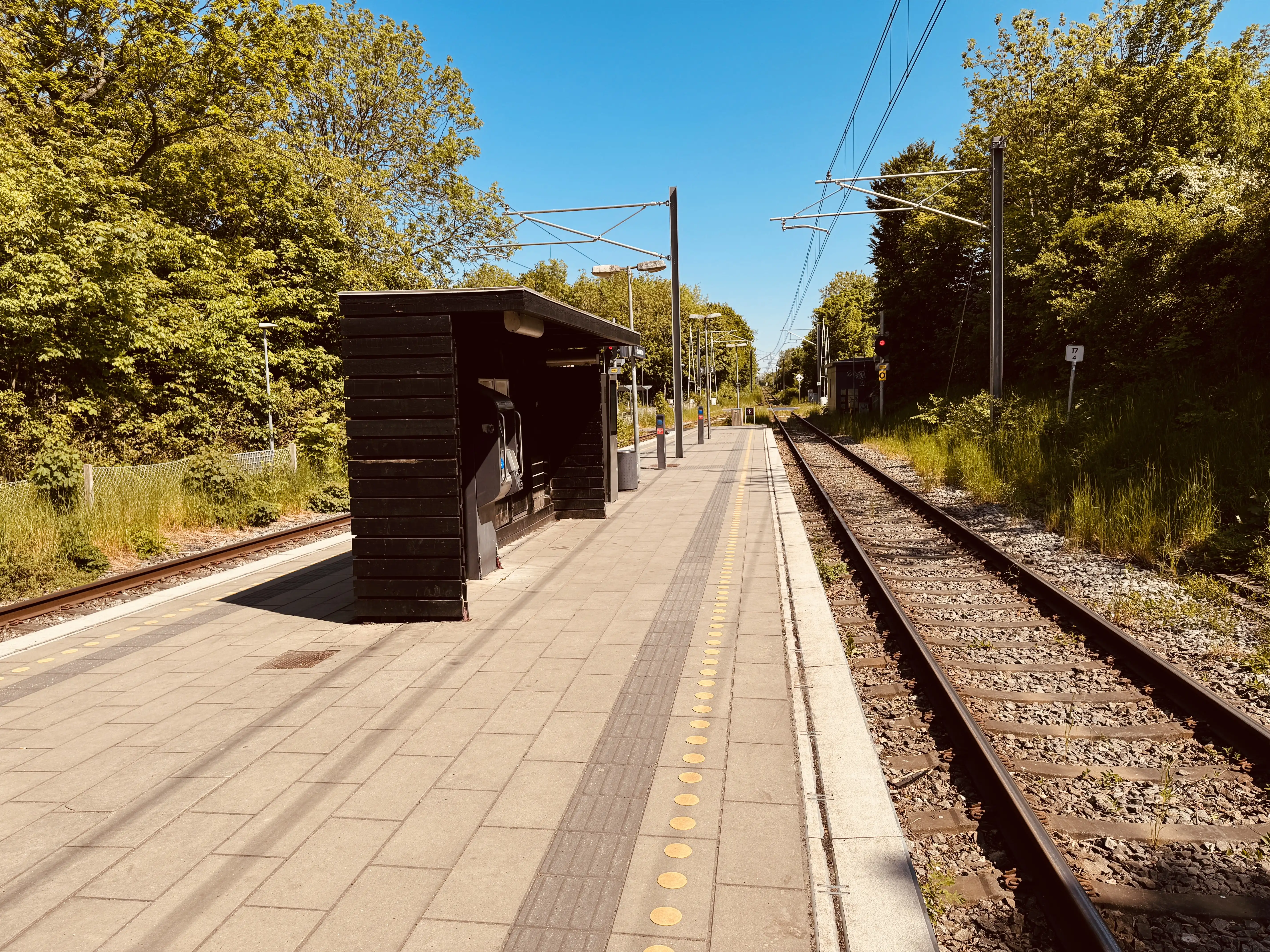 Billede af Skødstrup Billetsalgssted.