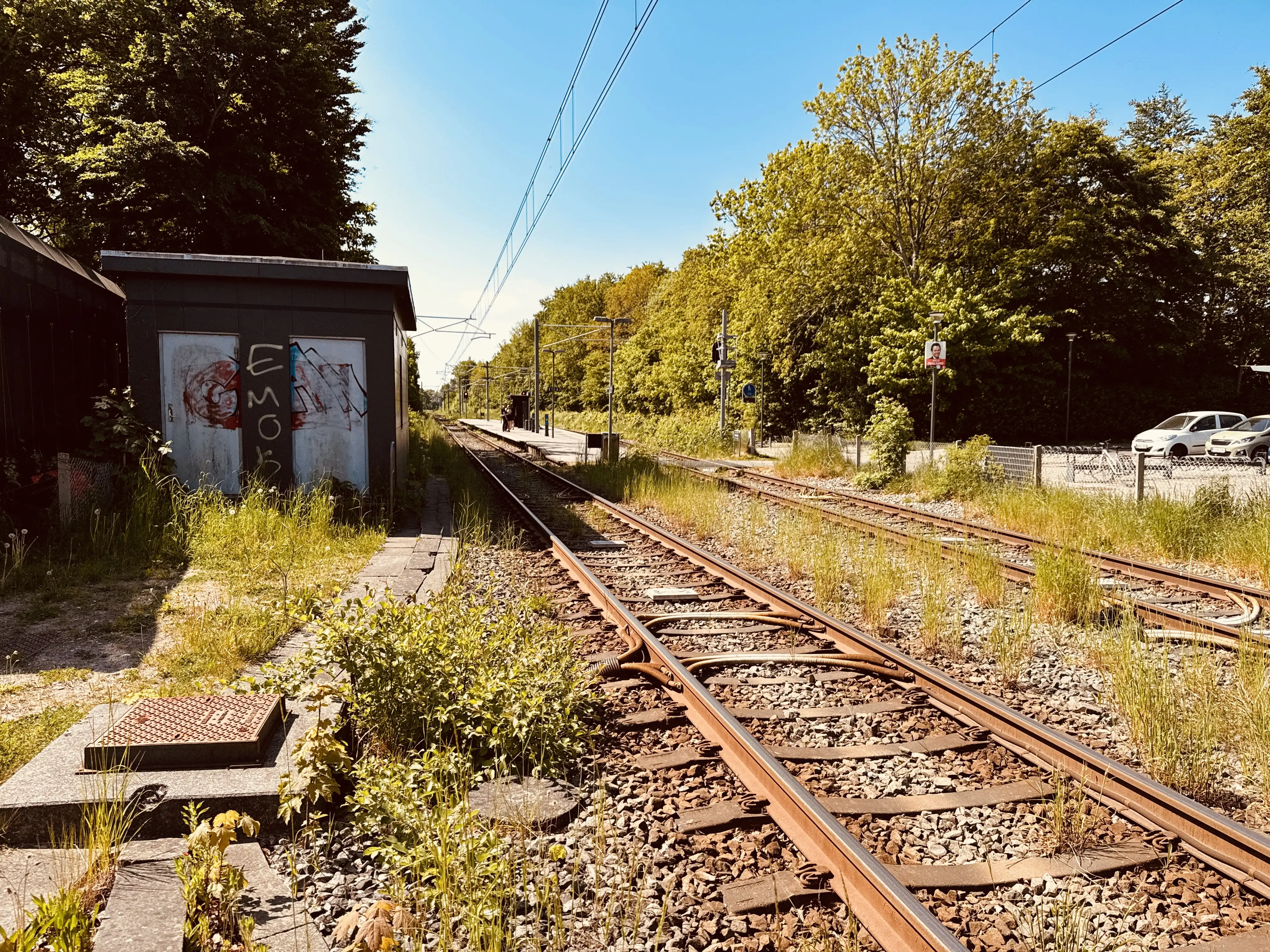 Billede af Skødstrup Billetsalgssted.