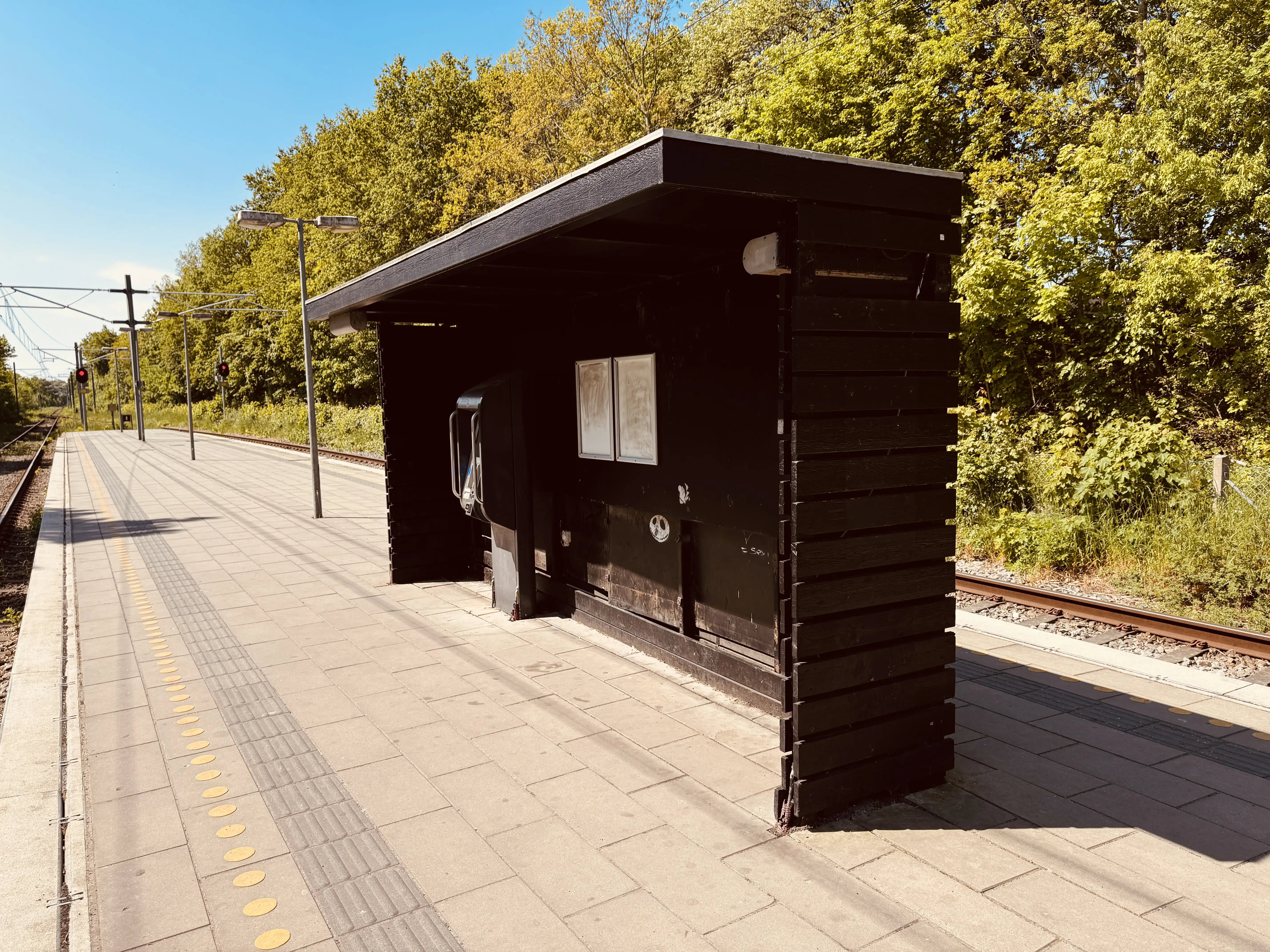 Billede af Skødstrup Letbanestation. Billede af Skødstrup Letbanestation.