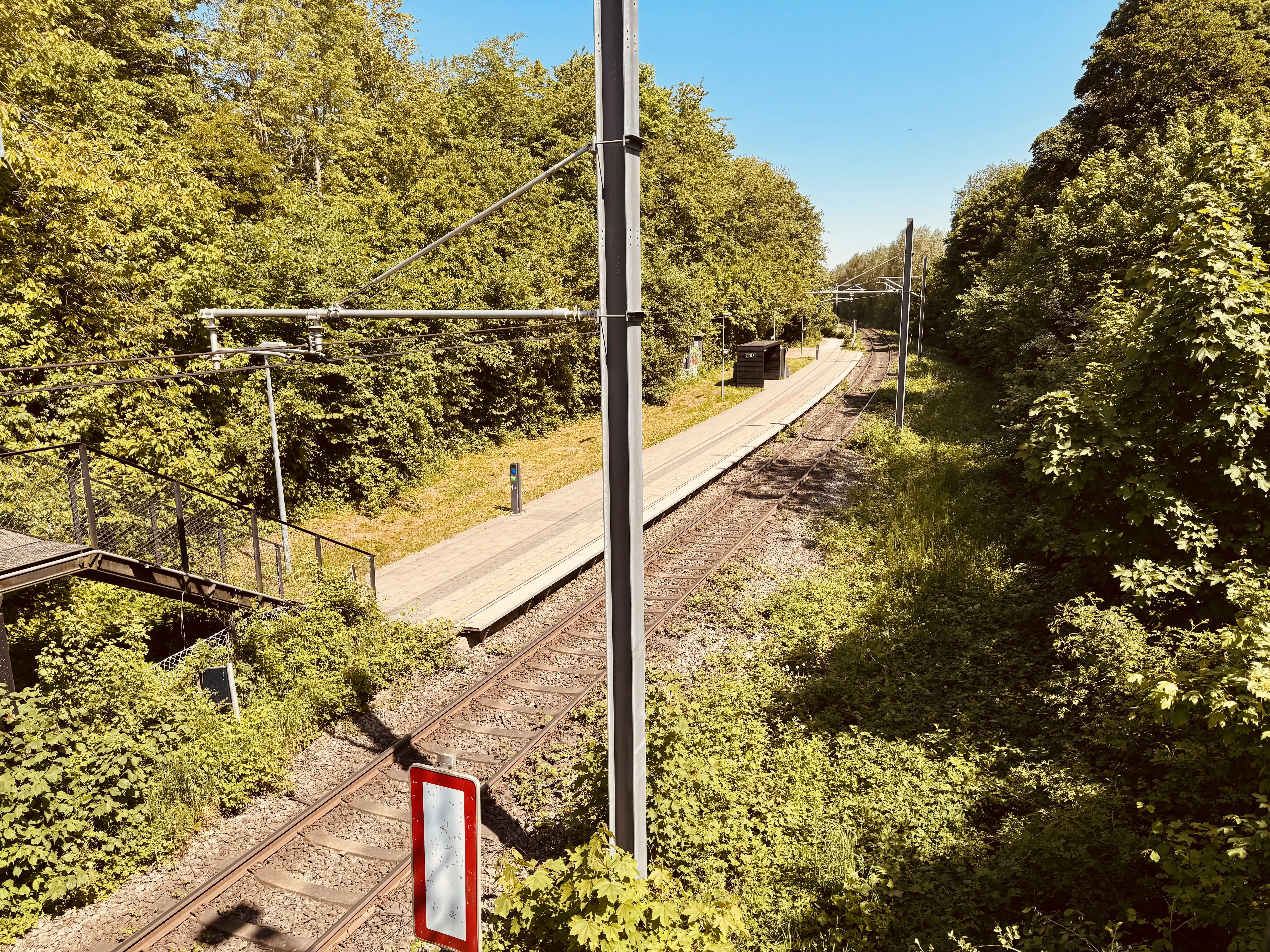 Billede af Lystrup Øst Trinbræt.