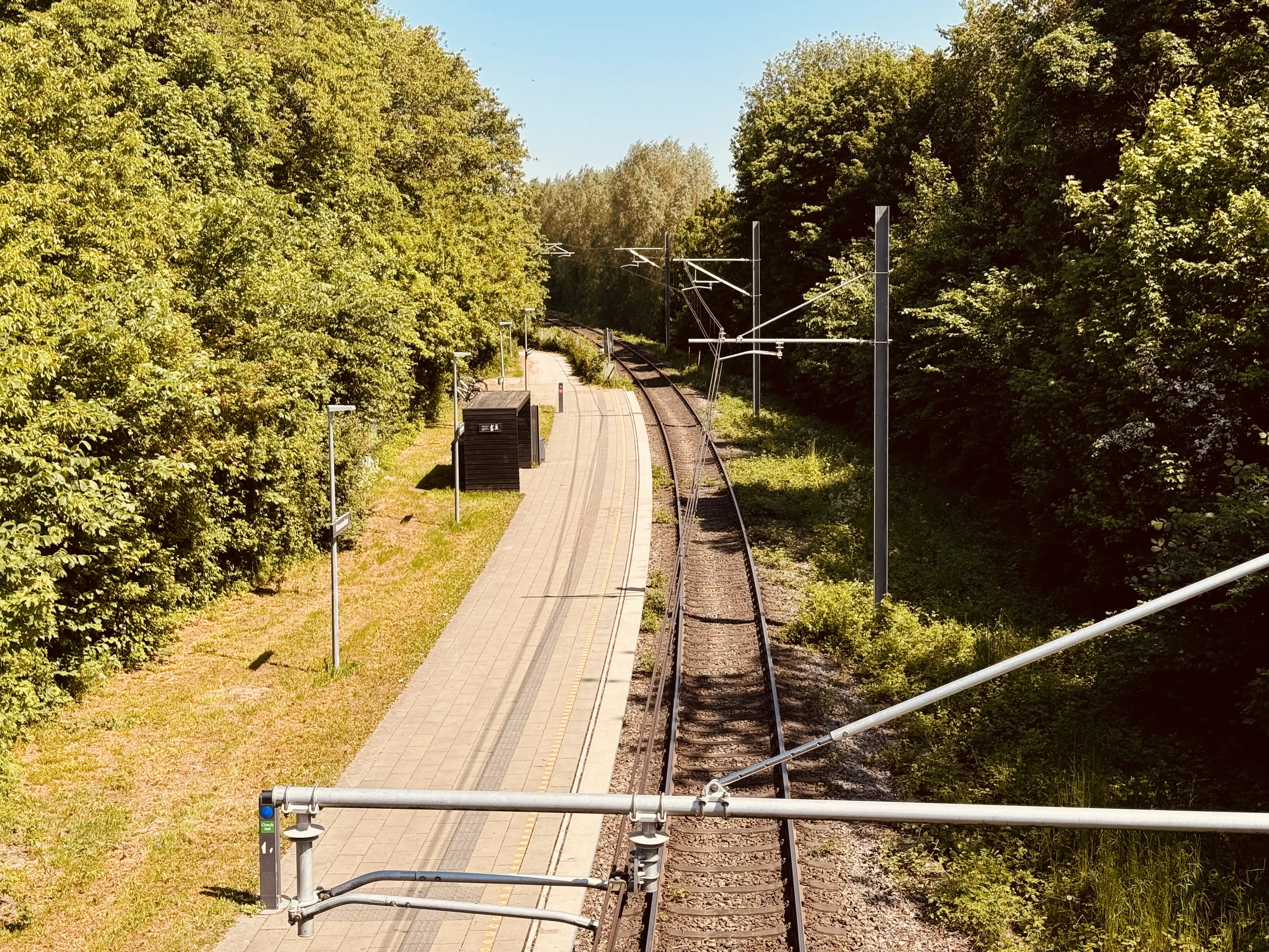 Billede af Lystrup Øst Trinbræt.