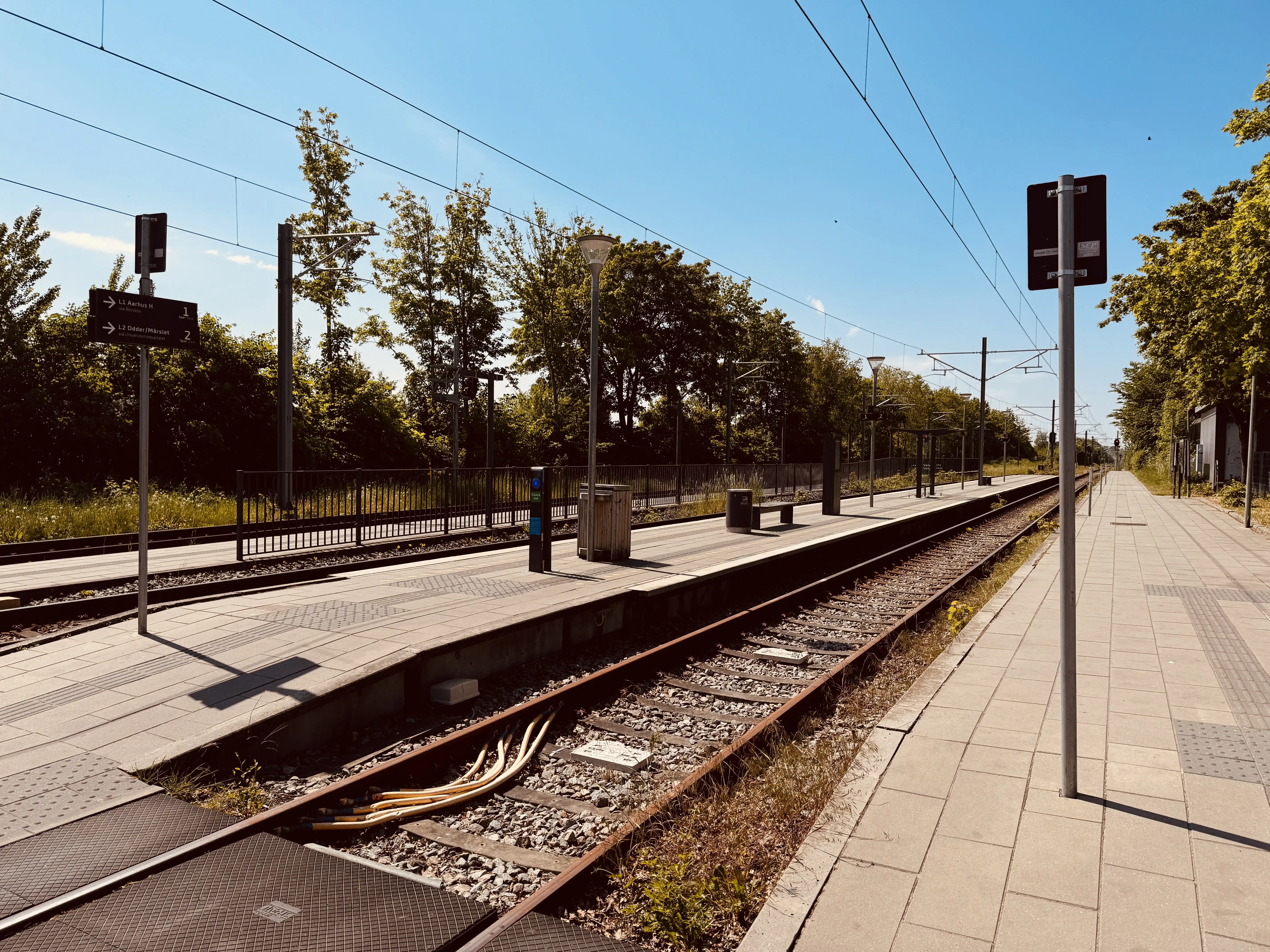 Billede af Lystrup Trinbræt.