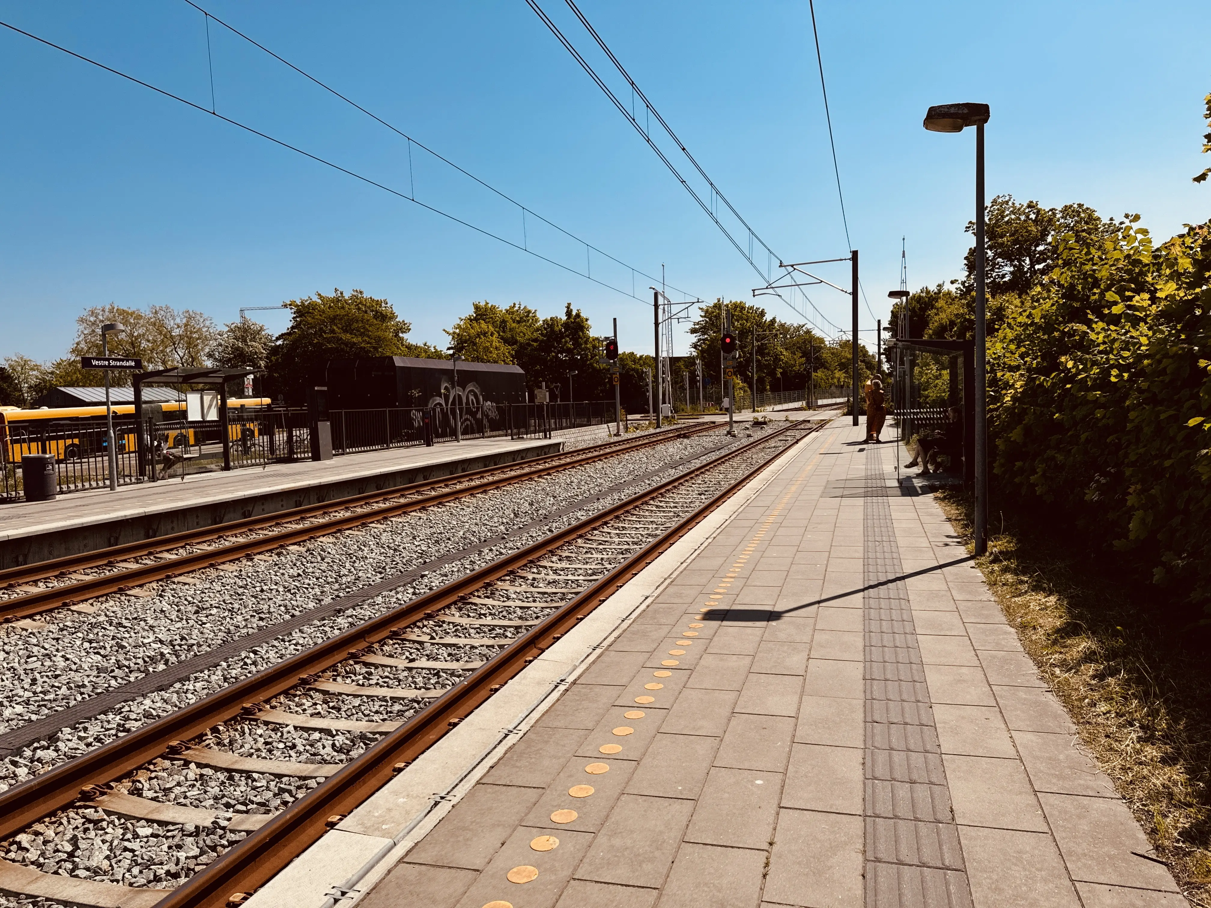 Billede af Vestre Strandallé Trinbræt.