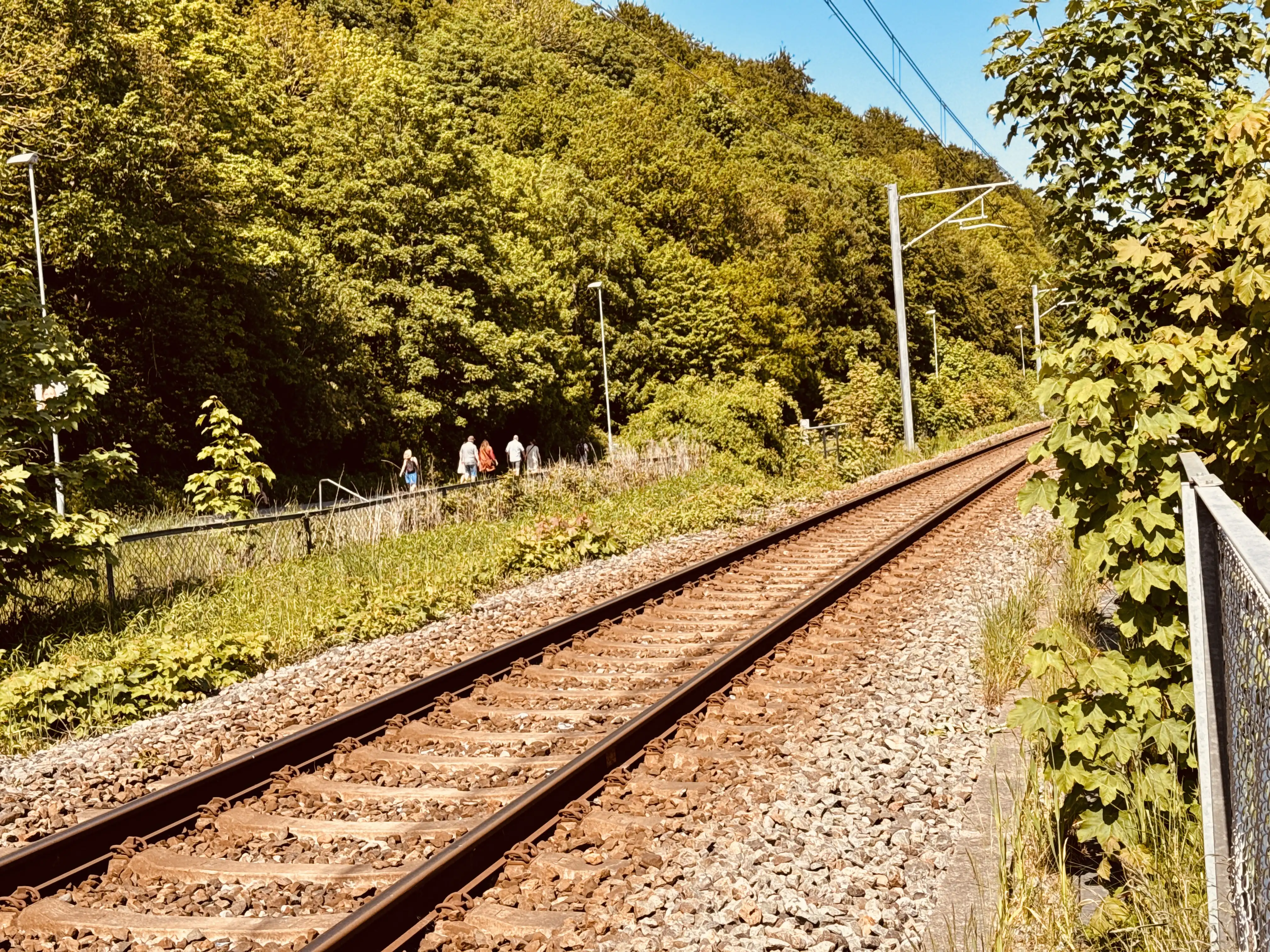 Billede af Trøjborg Trinbræt - Trinbræt er nedrevet, men Trøjborg Trinbræt har ligget her.