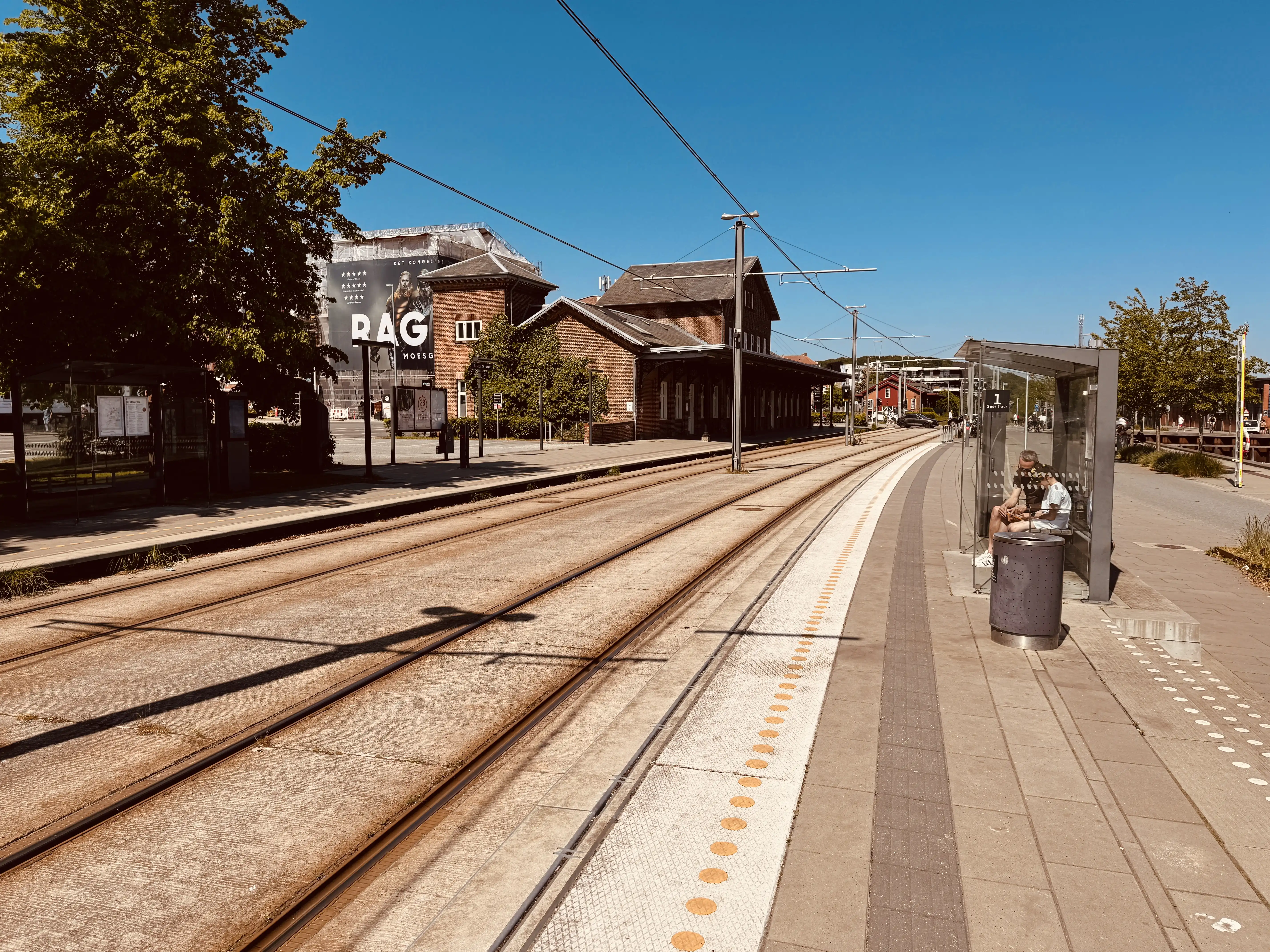 Billede af Østbanetorvet Letbanestation.