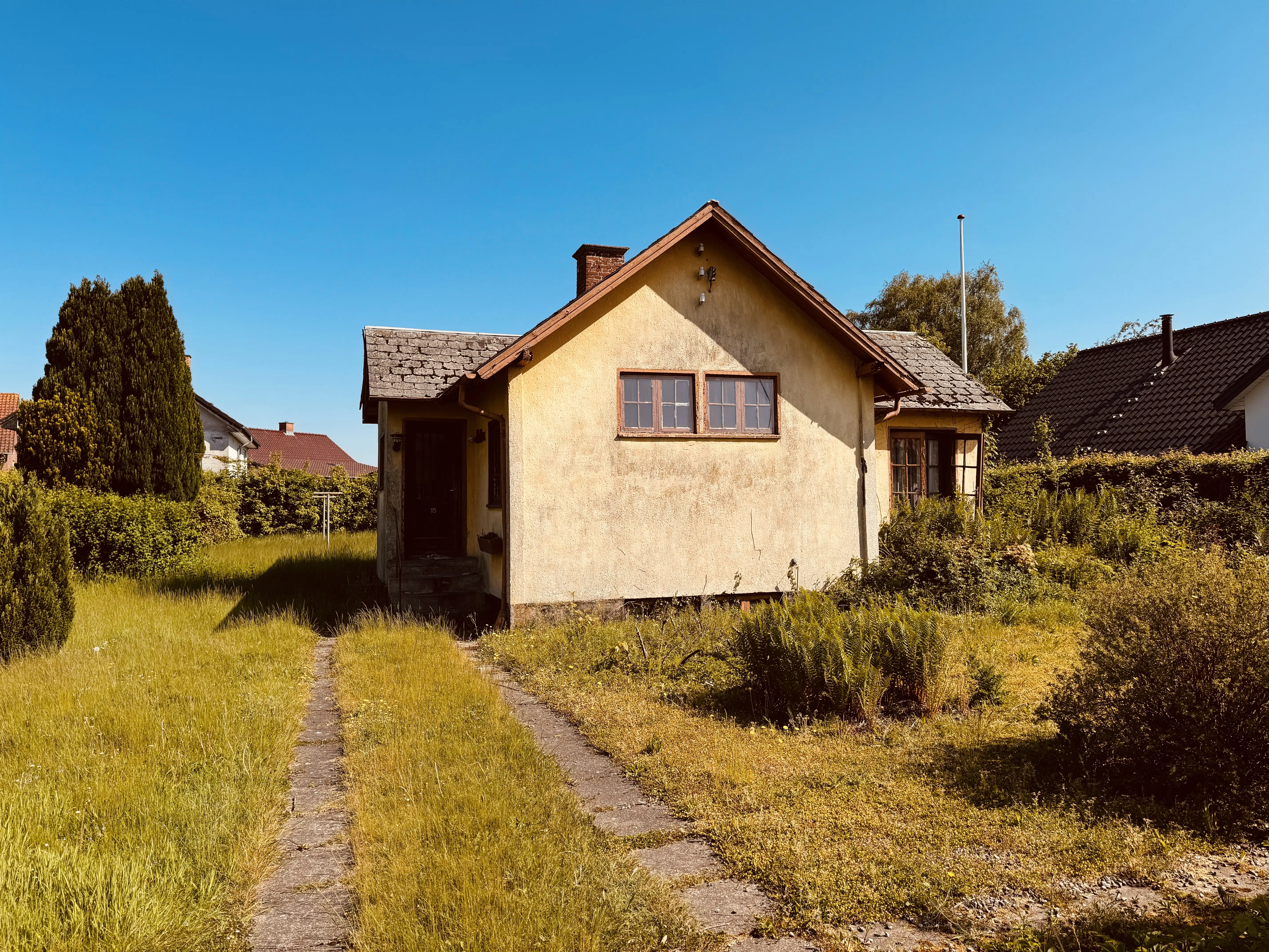 Billede af Vonsild Stations varehus.