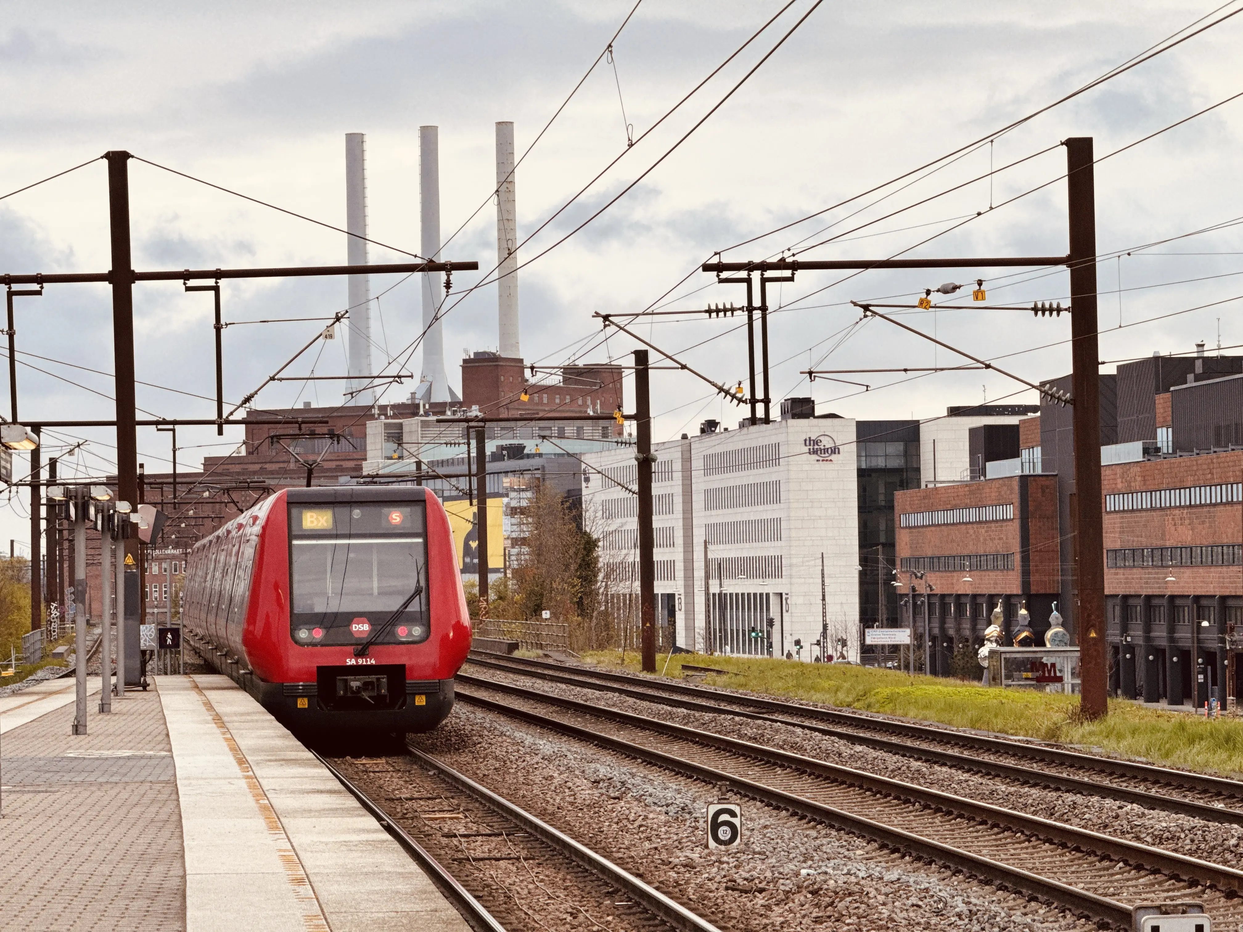 Billede af DSB SA 8114 fotograferet ud for Nordhavn S-togstrinbræt. Billede af DSB SA 8114 fotograferet ud for Nordhavn S-togstrinbræt.