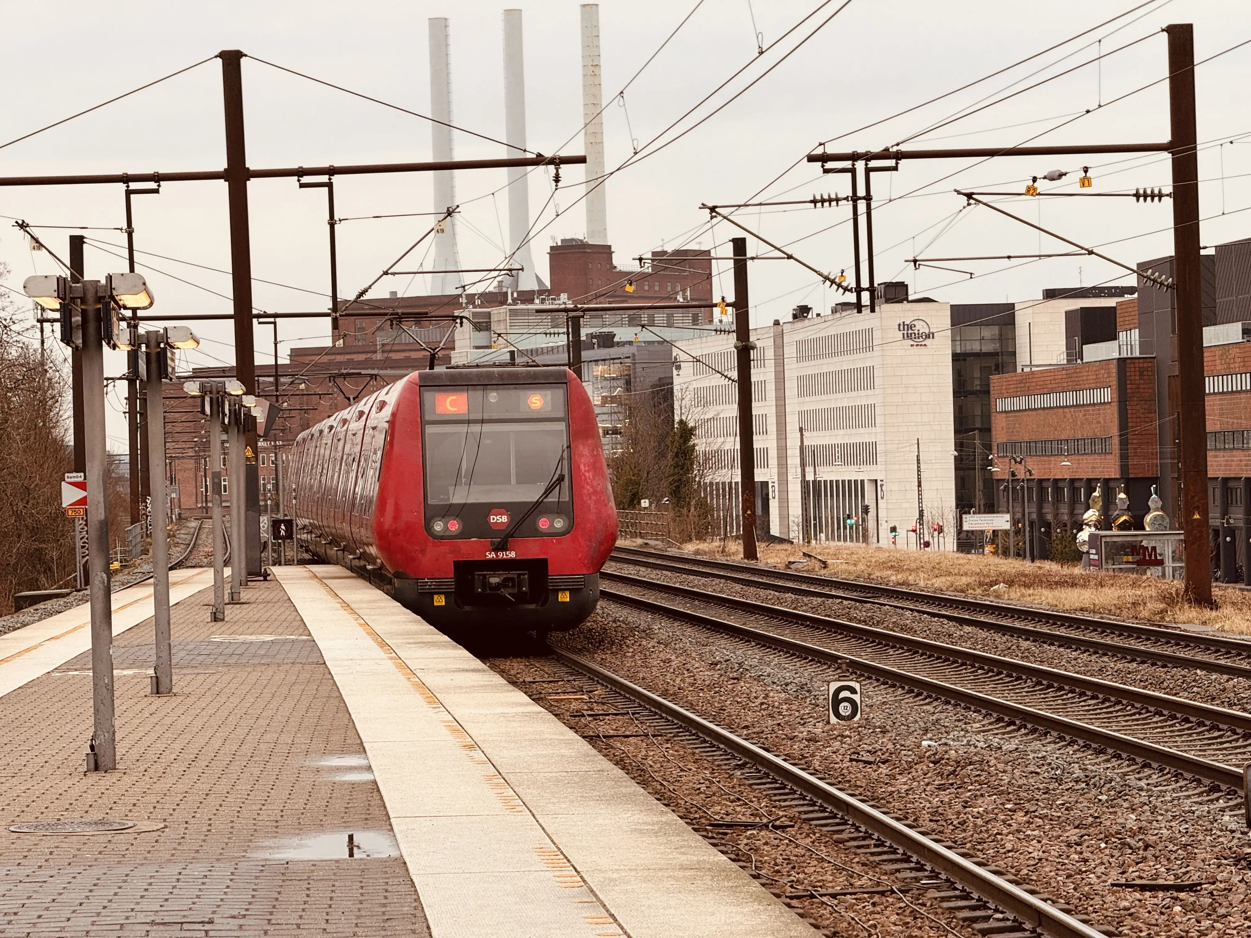 Billede af DSB SA 8158 fotograferet ud for Nordhavn S-togstrinbræt. Billede af DSB SA 8158 fotograferet ud for Nordhavn S-togstrinbræt.