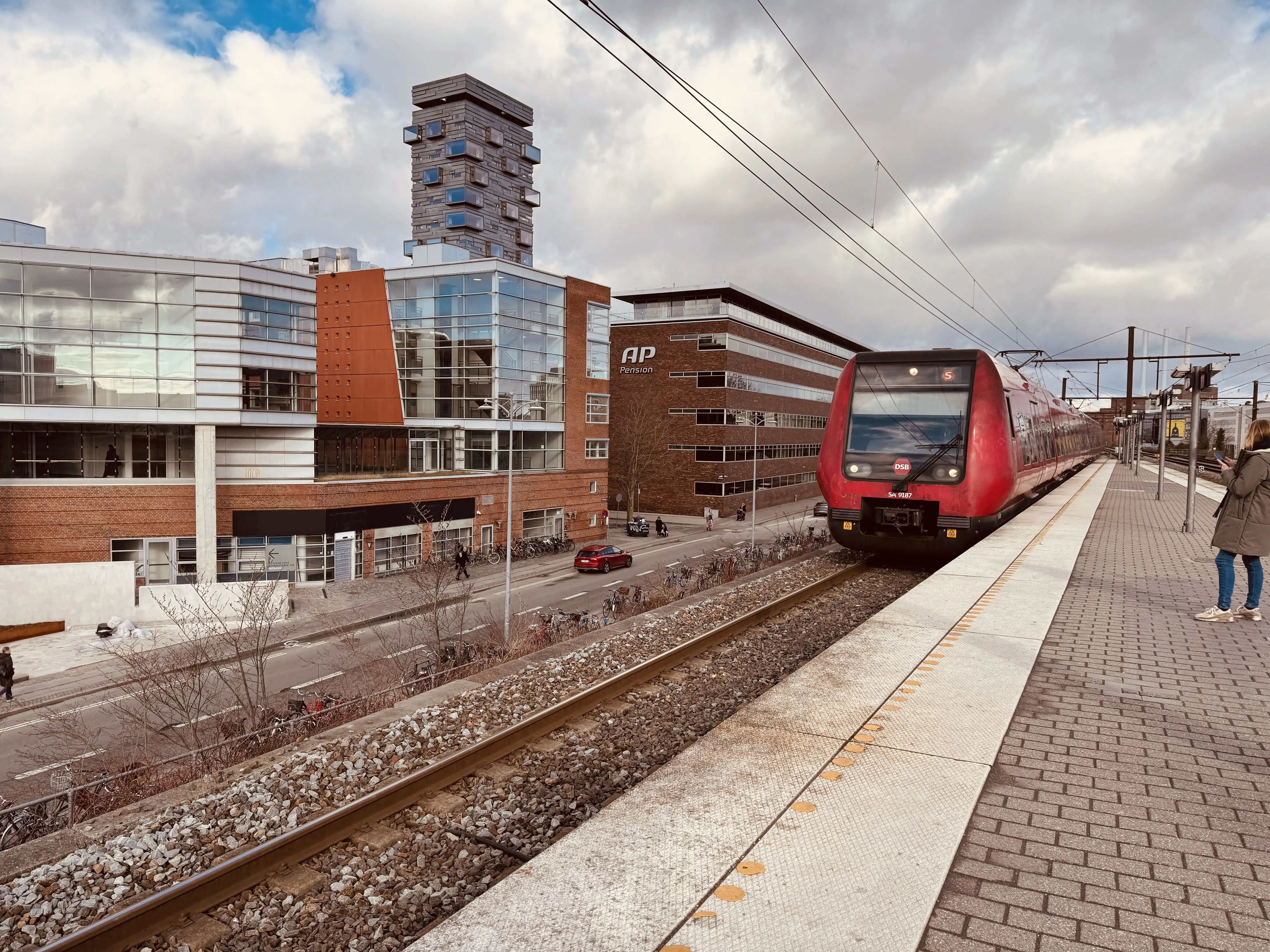 Billede af DSB SA 8187 fotograferet ud for Nordhavn S-togstrinbræt. Billede af DSB SA 8187 fotograferet ud for Nordhavn S-togstrinbræt.