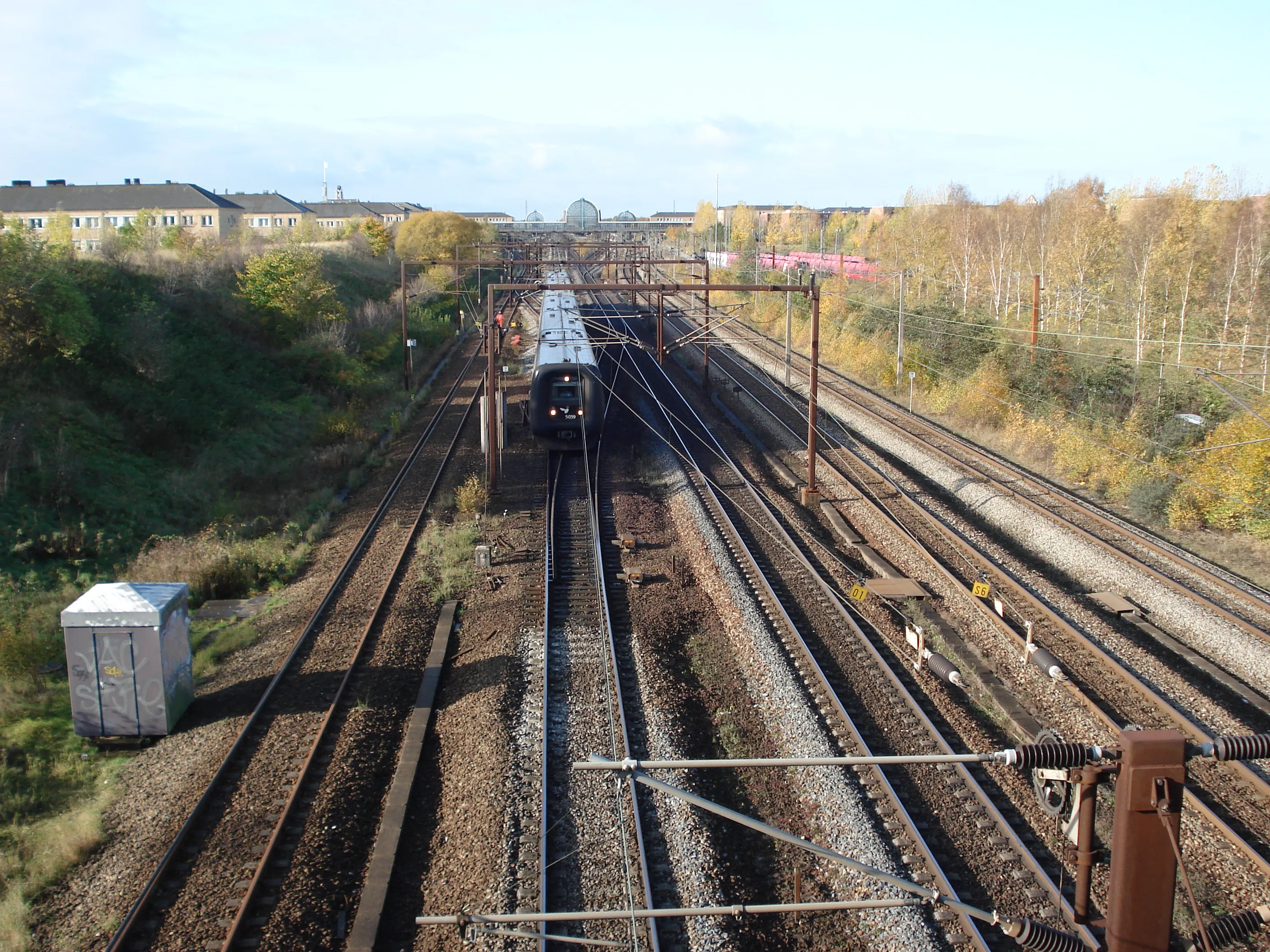 Billede af DSB MF 5039 fotograferet ud for Høje Taastrup Station.