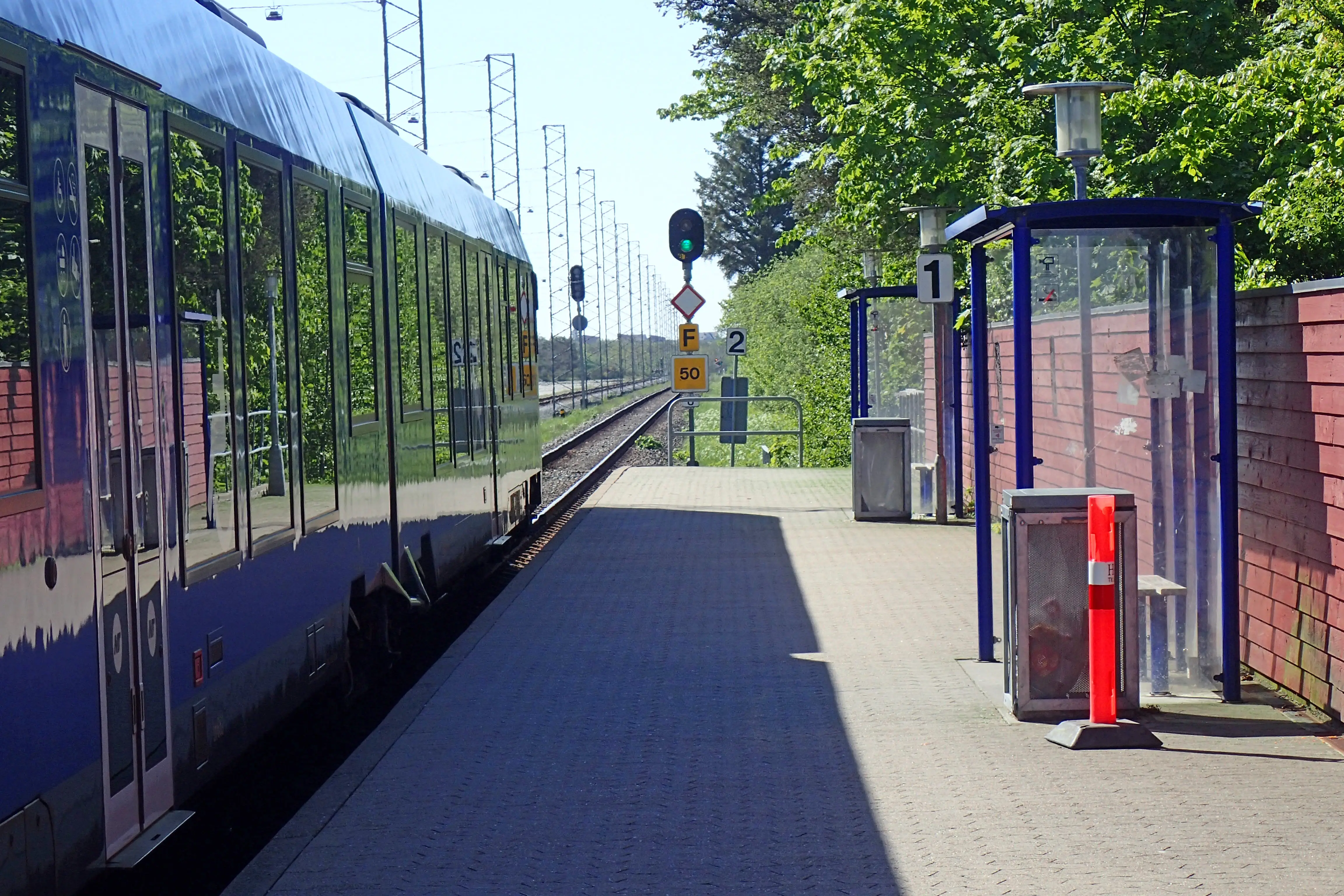 Billede af Lilleheden Trinbræt.