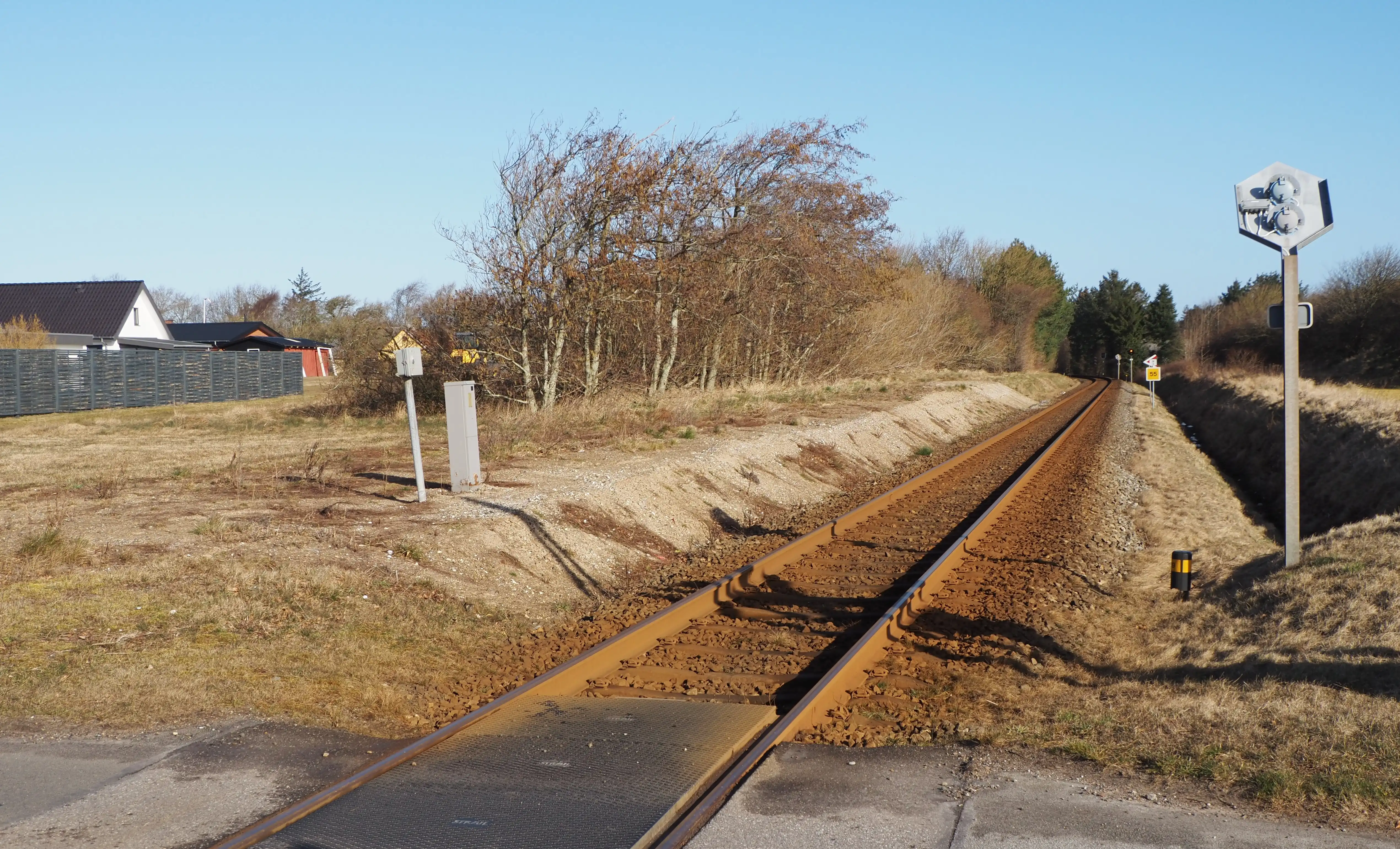 Billede af Sønderby Trinbræt - Trinbræt er nedrevet, men Sønderby Trinbræt har ligget her.