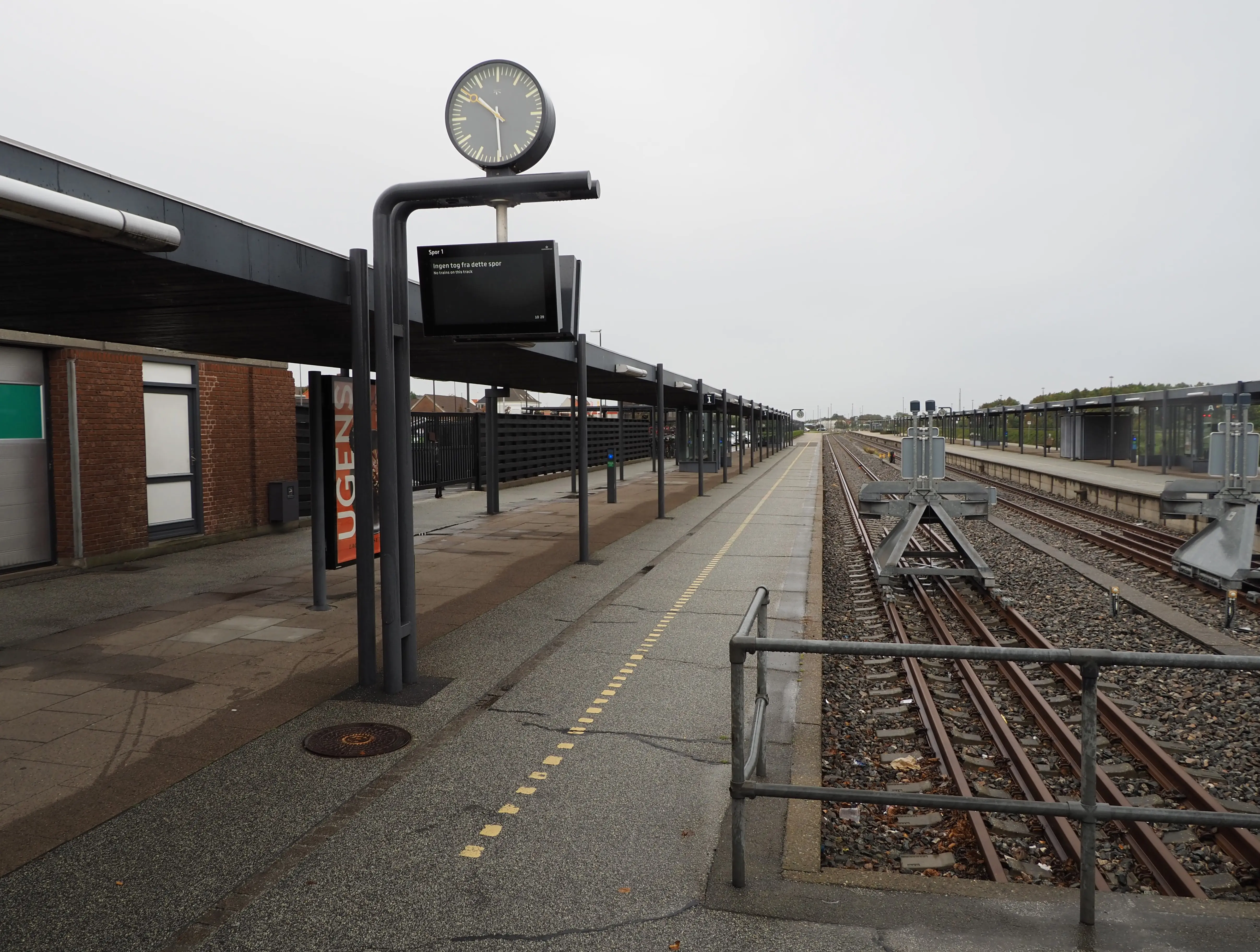Billede af Frederikshavn Station, spor 1 Billede af Frederikshavn Station, spor 1