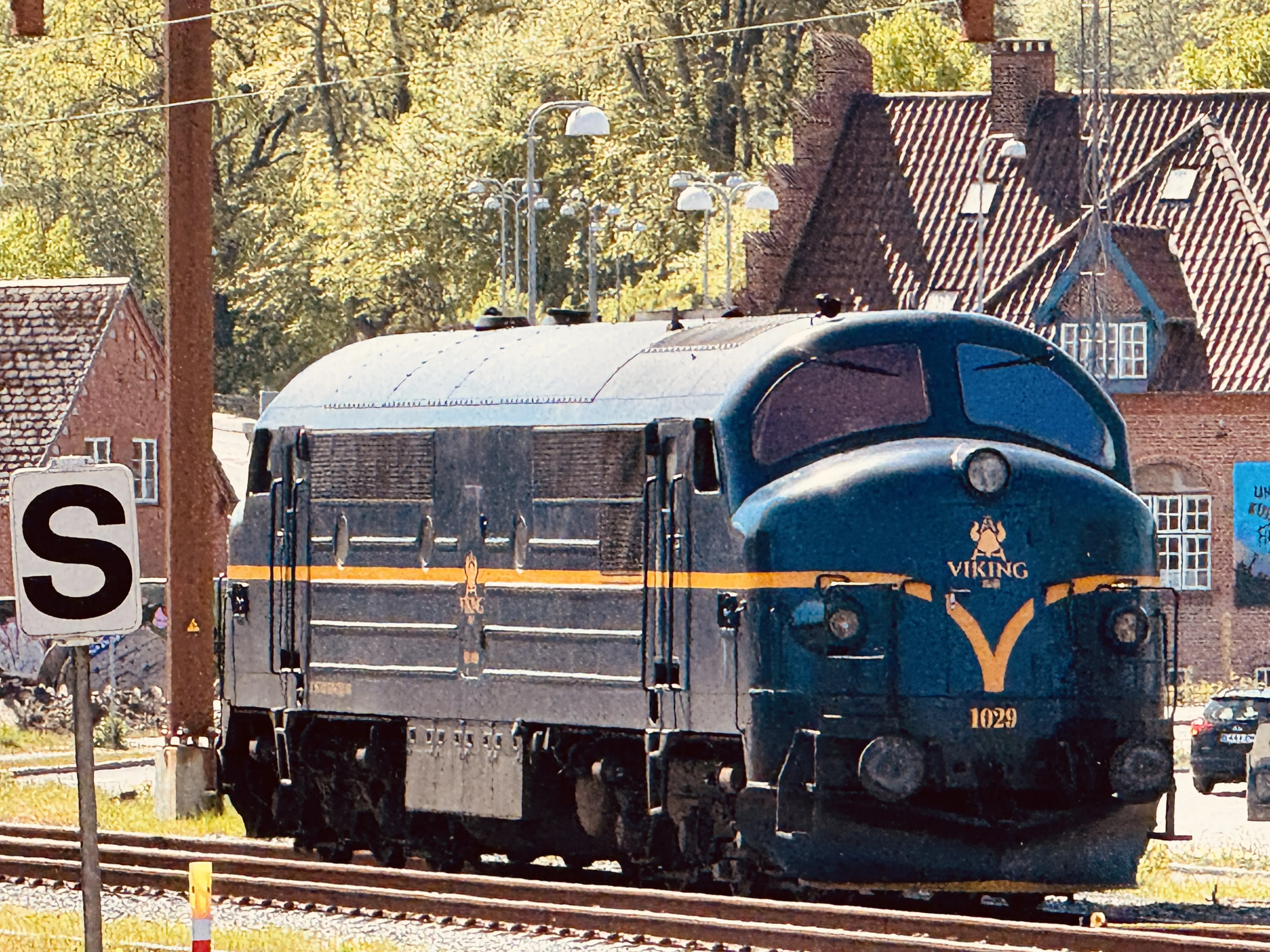 Billede af VIK MX 1029, tidligere DSB MX 1029 fotograferet ud for Vejle Station.