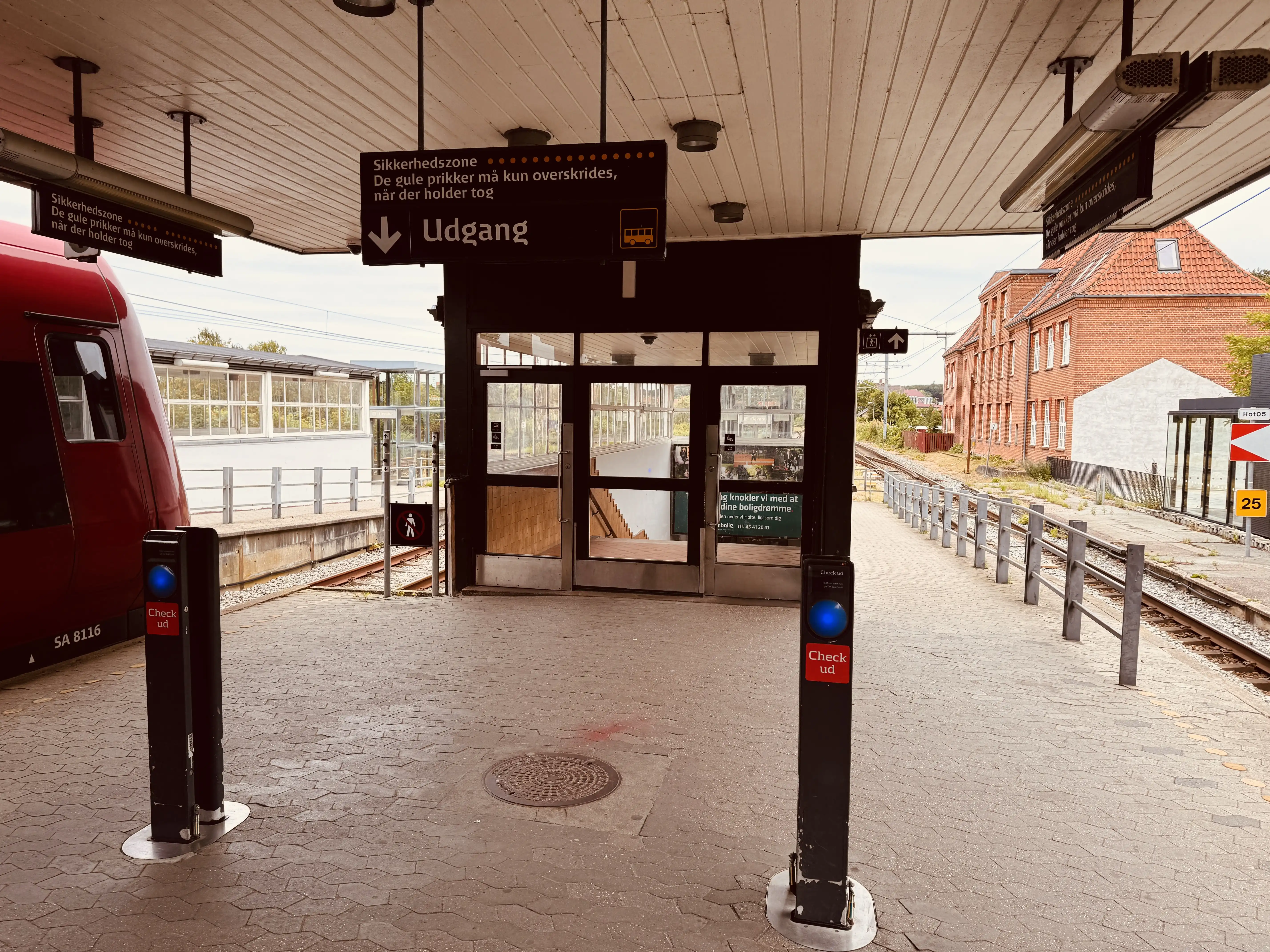 Billede af Holte Station.