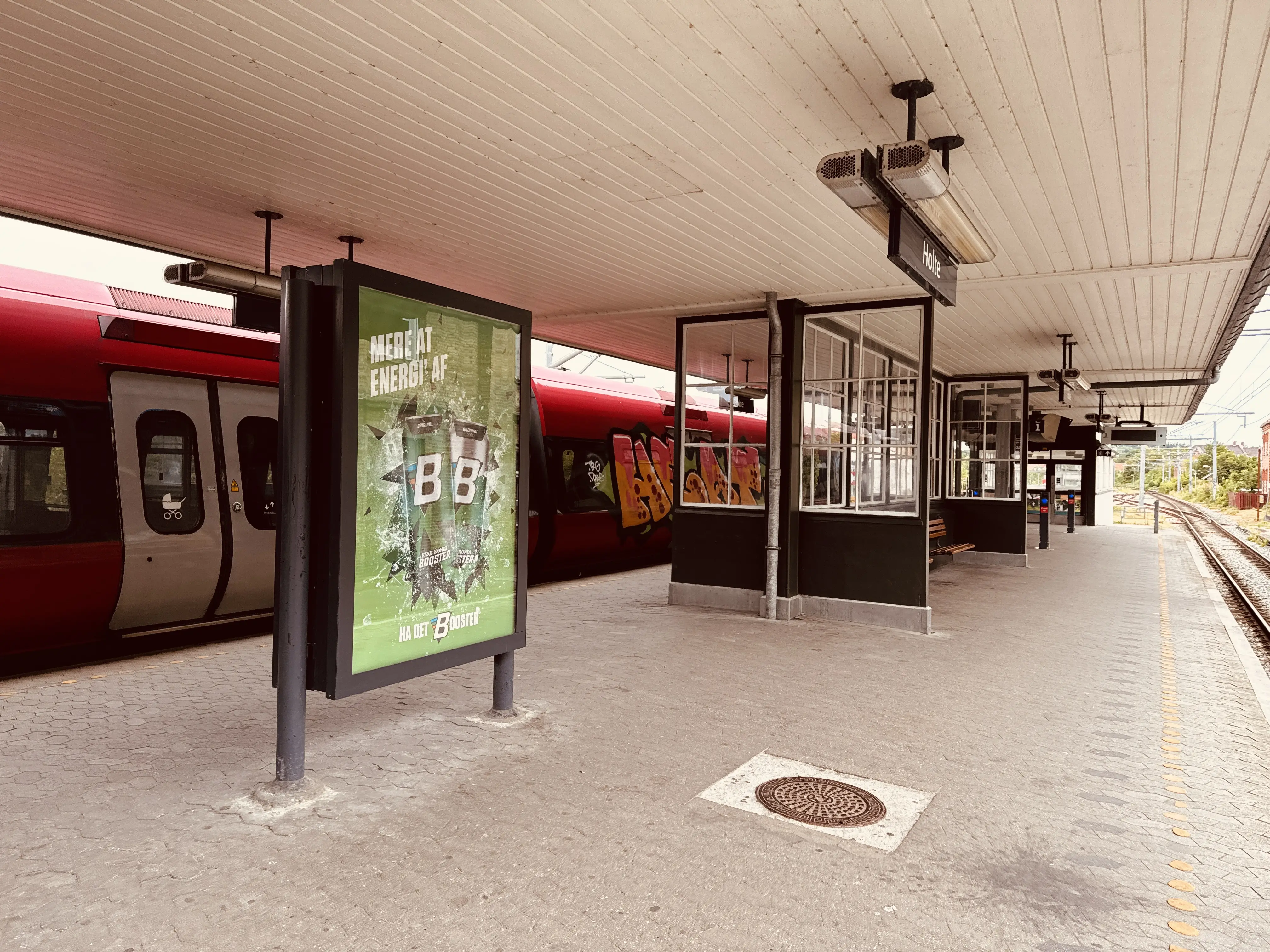 Billede af Holte Station.