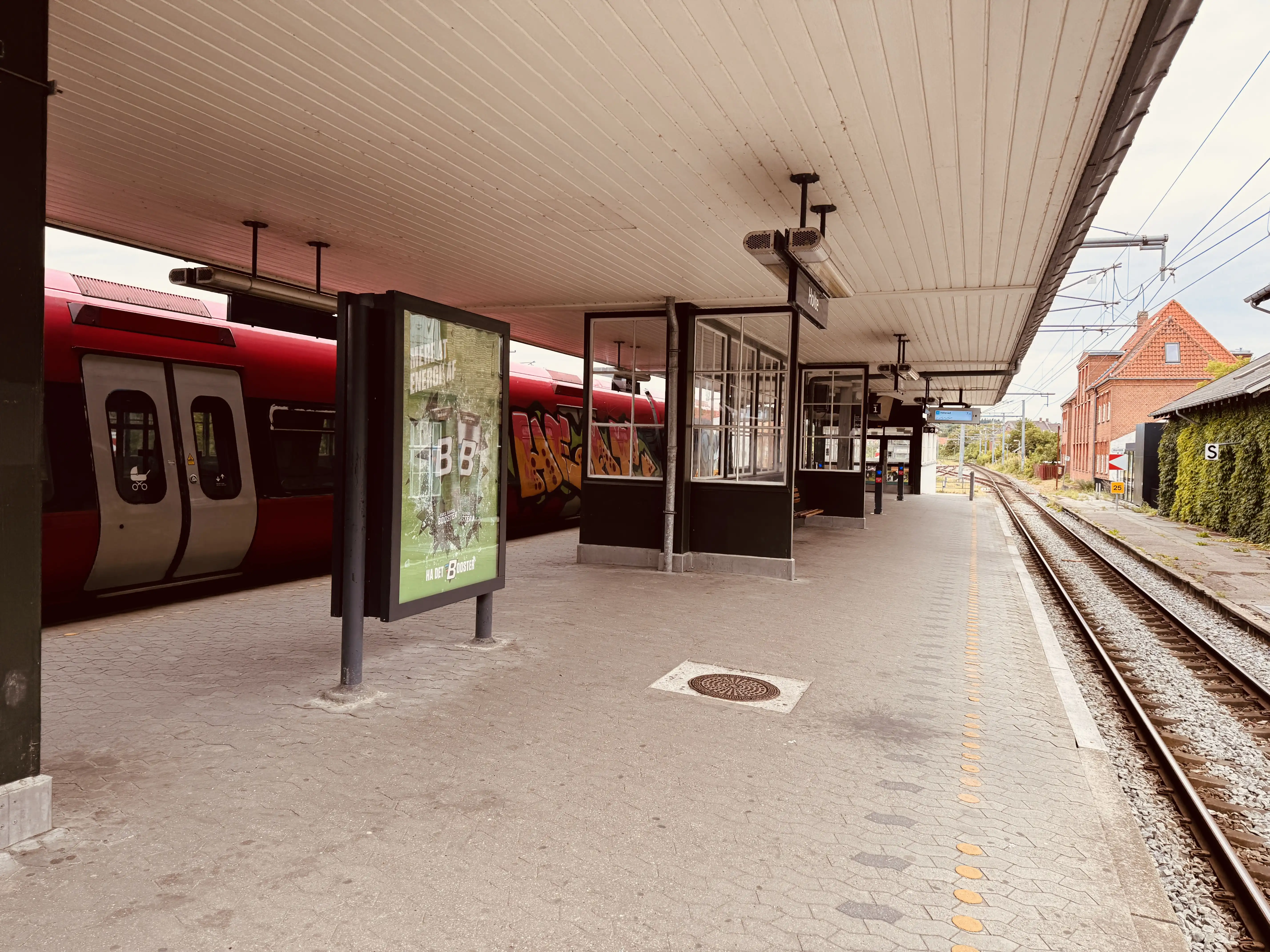 Billede af Holte Station.