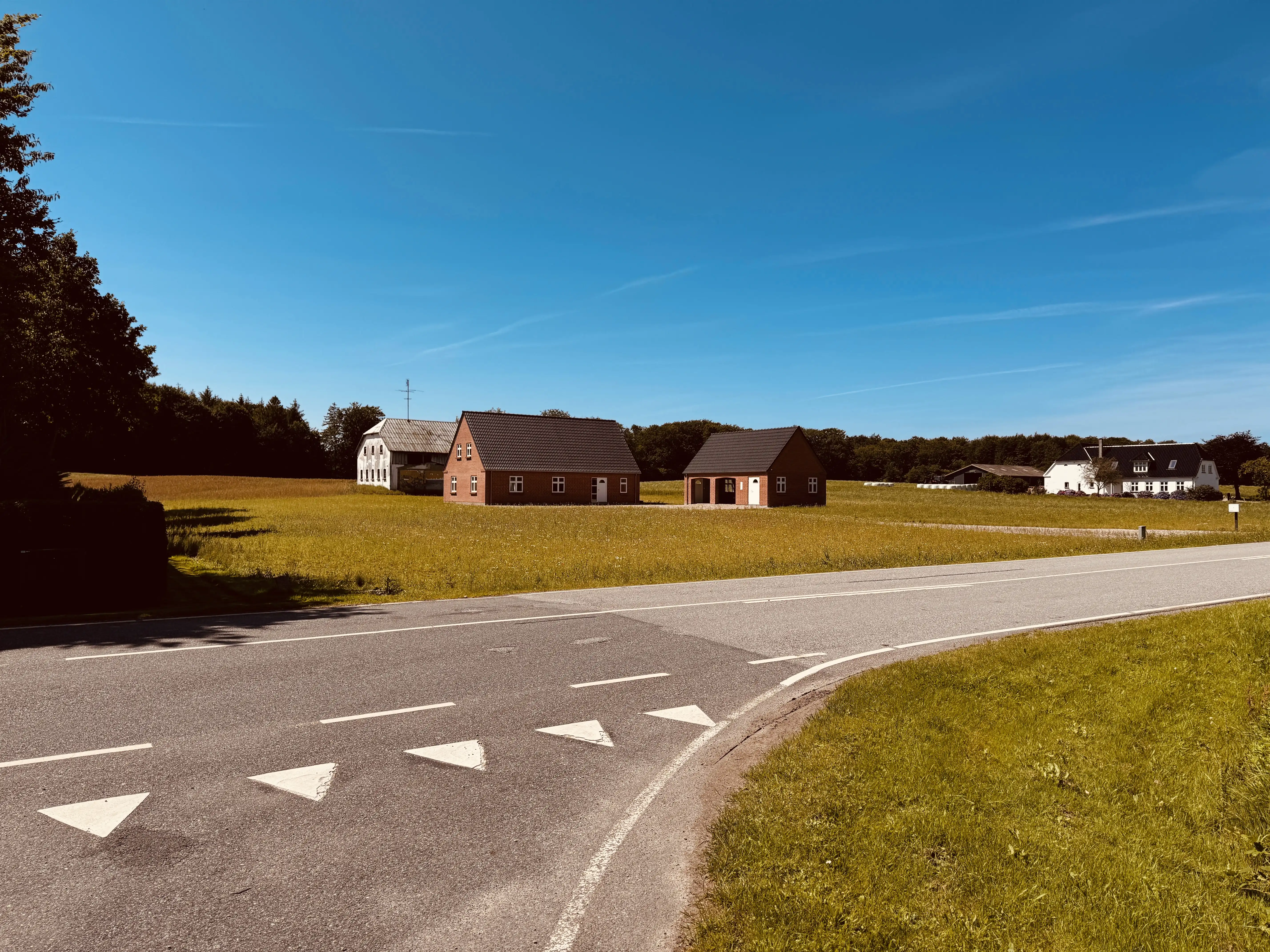 Billede af Hjerndrup Station - Station er nedrevet, men Hjerndrup Station har ligget her. Billede af Hjerndrup Station - Station er nedrevet, men Hjerndrup Station har ligget her.