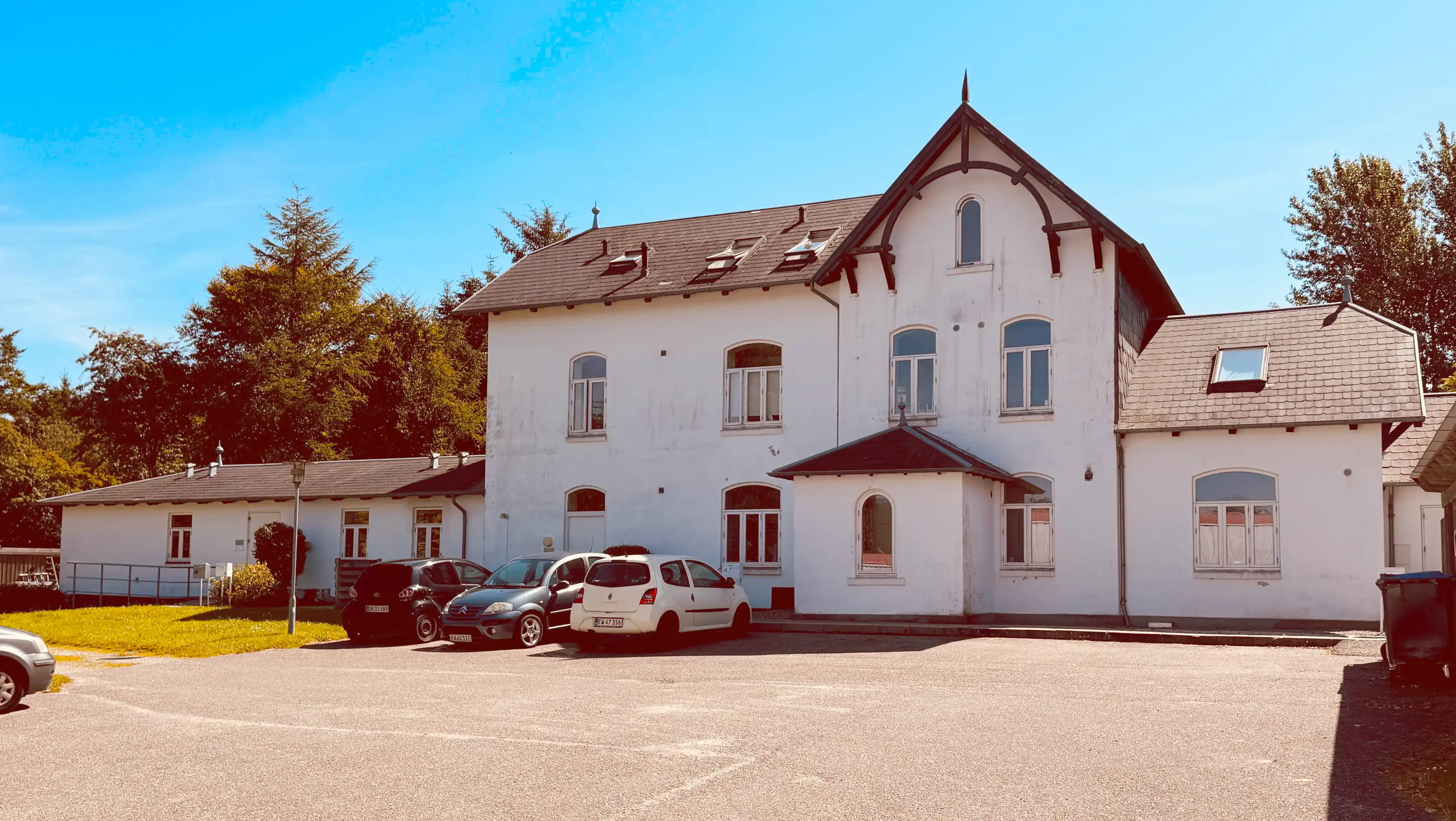 Billede af Sommersted Amtsbanegård.