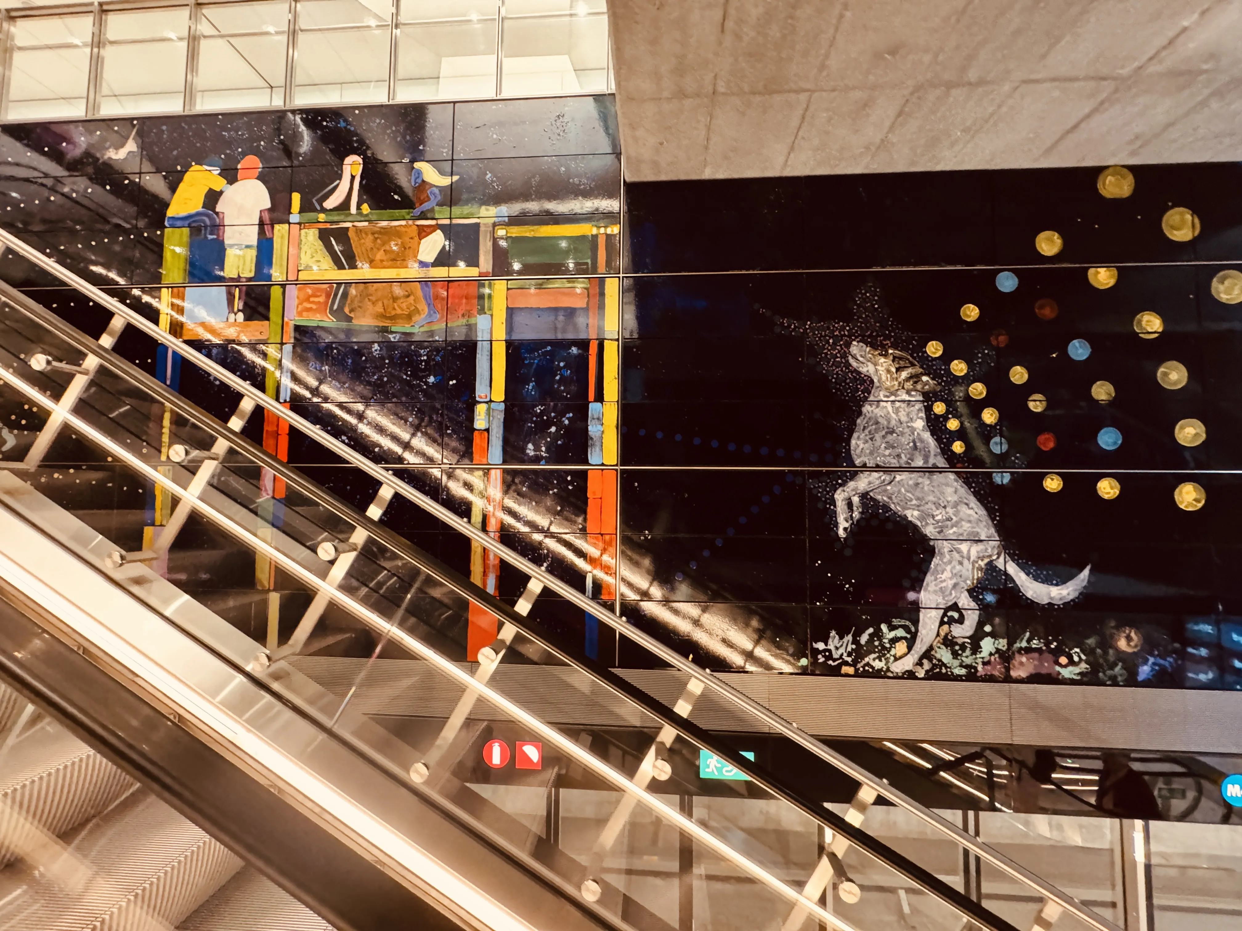 Billede af Mozarts Plads Metrostation. Billede af Mozarts Plads Metrostation.