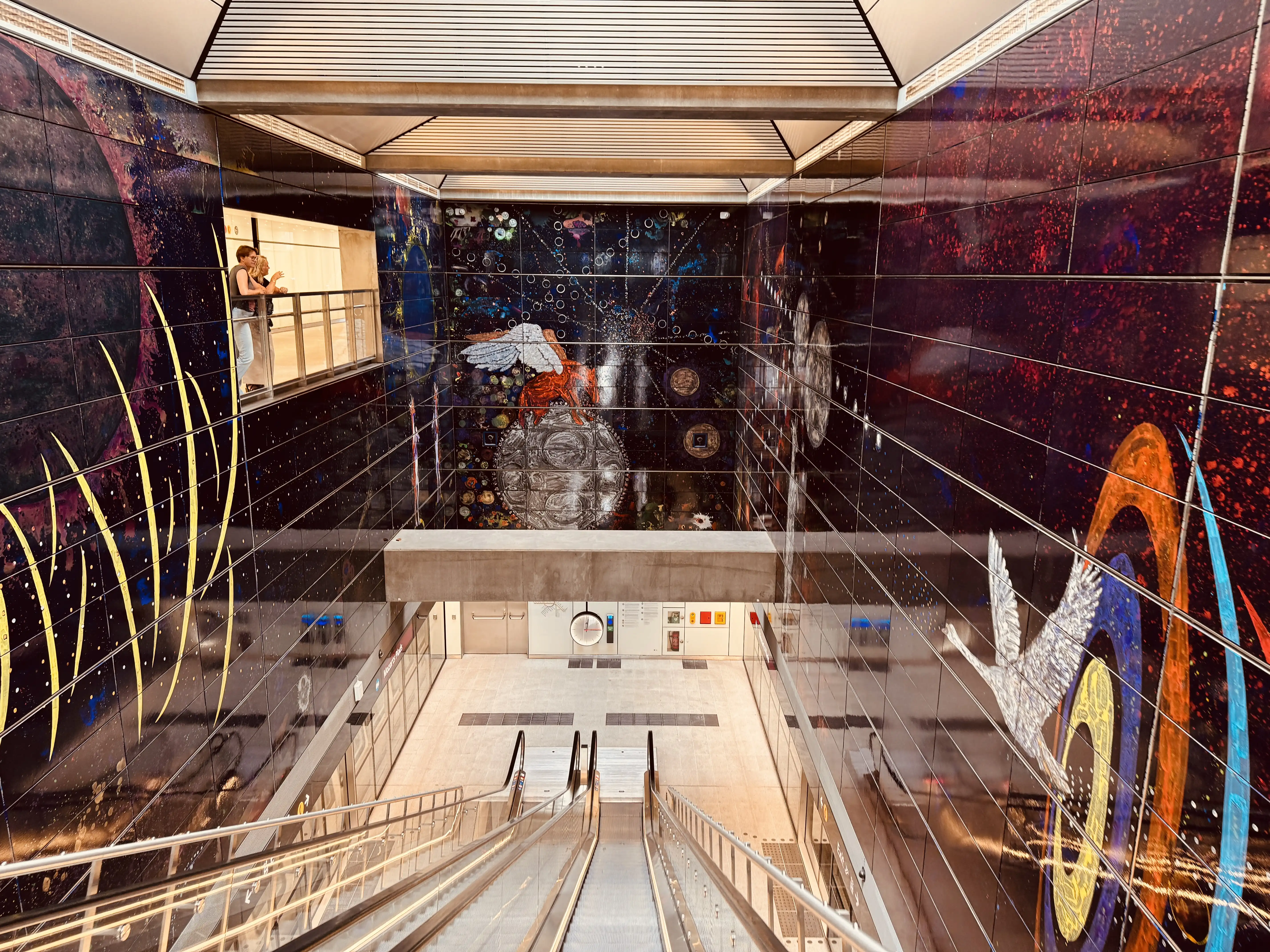 Billede af Mozarts Plads Metrostation. Billede af Mozarts Plads Metrostation.