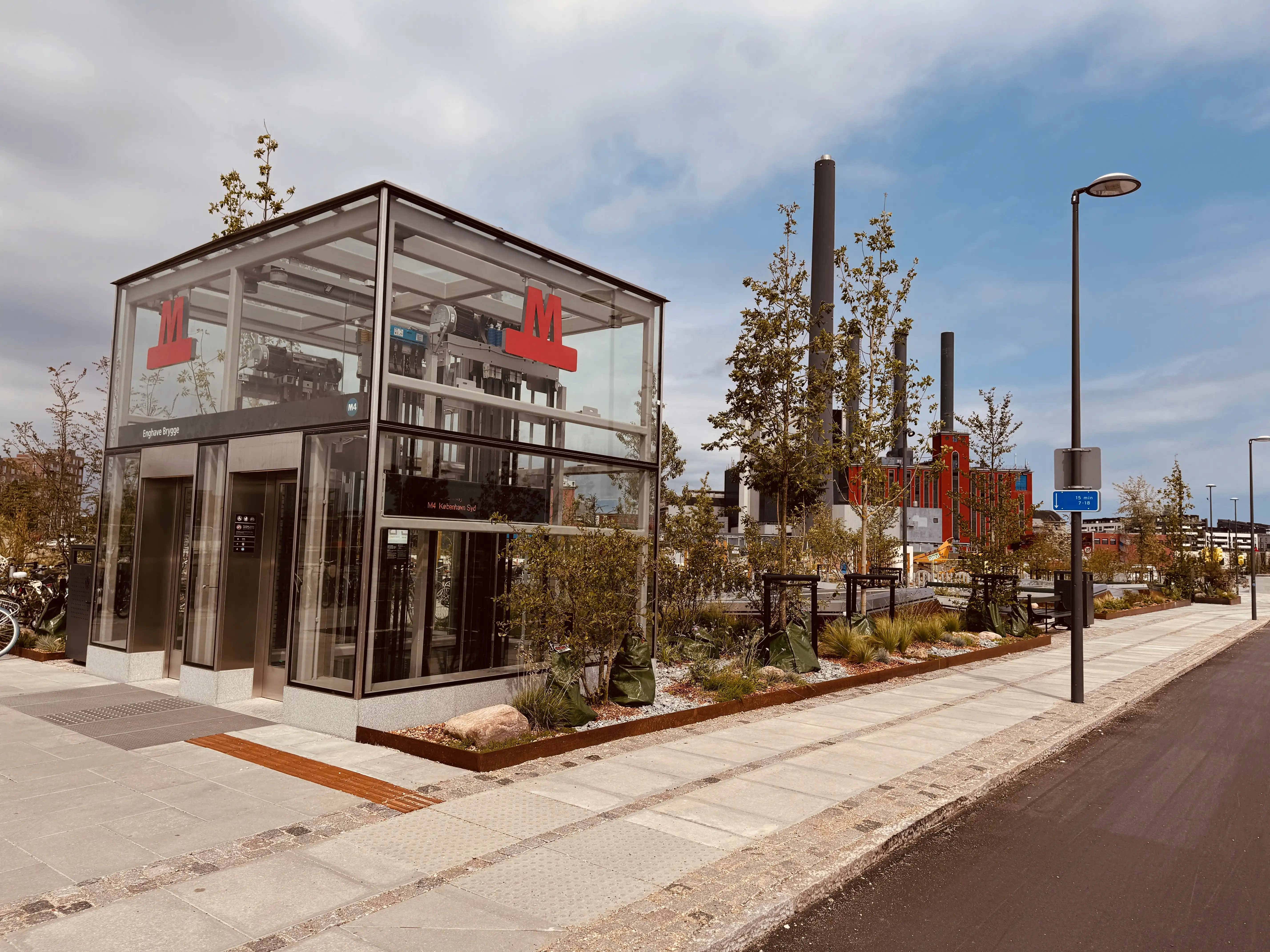 Billede af Enghave Brygge Station Metrostation.